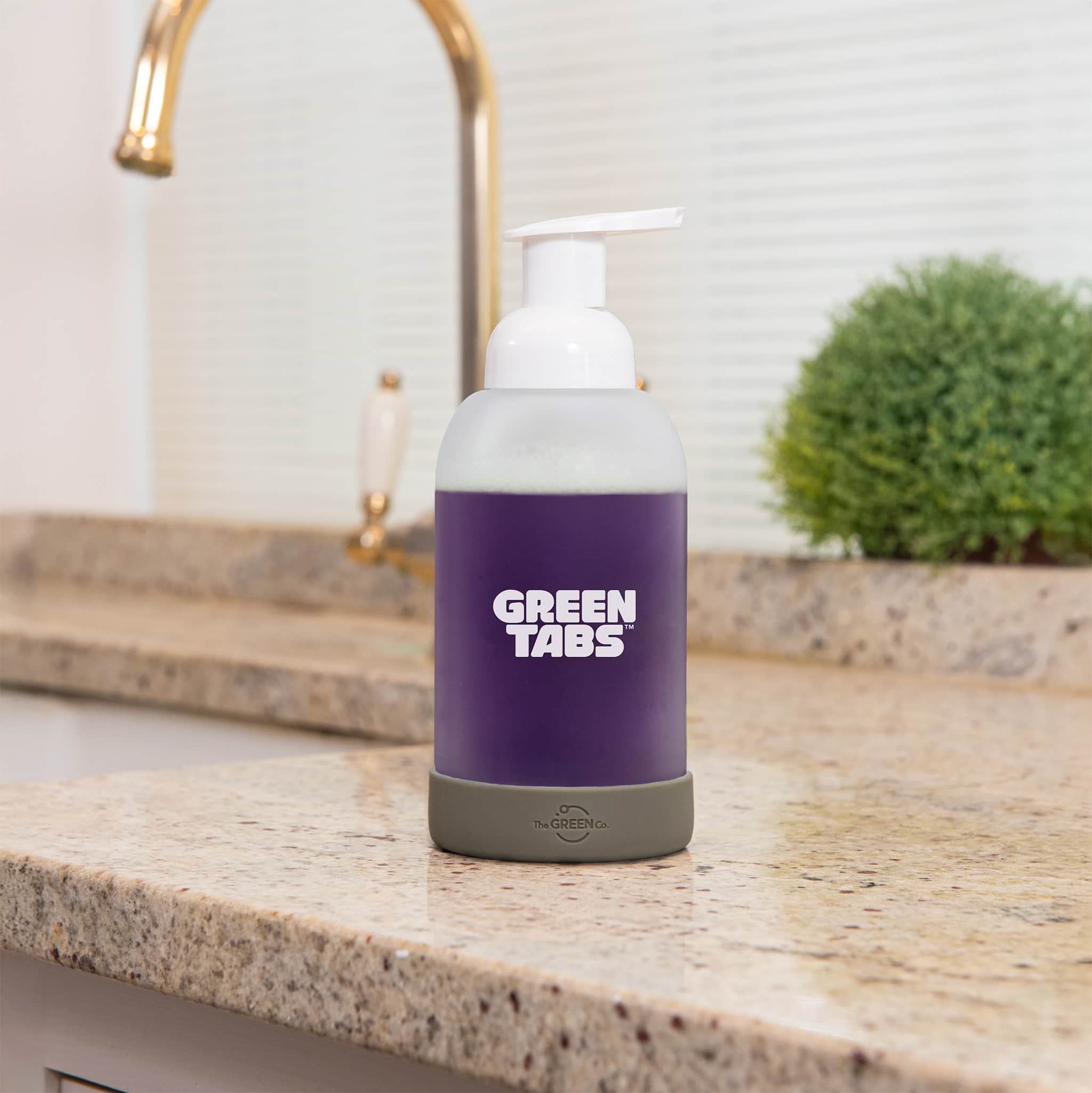 Foaming Hand Soap GreenTabs™ Starter Kit – Refillable Glass Bottle - Image 3
