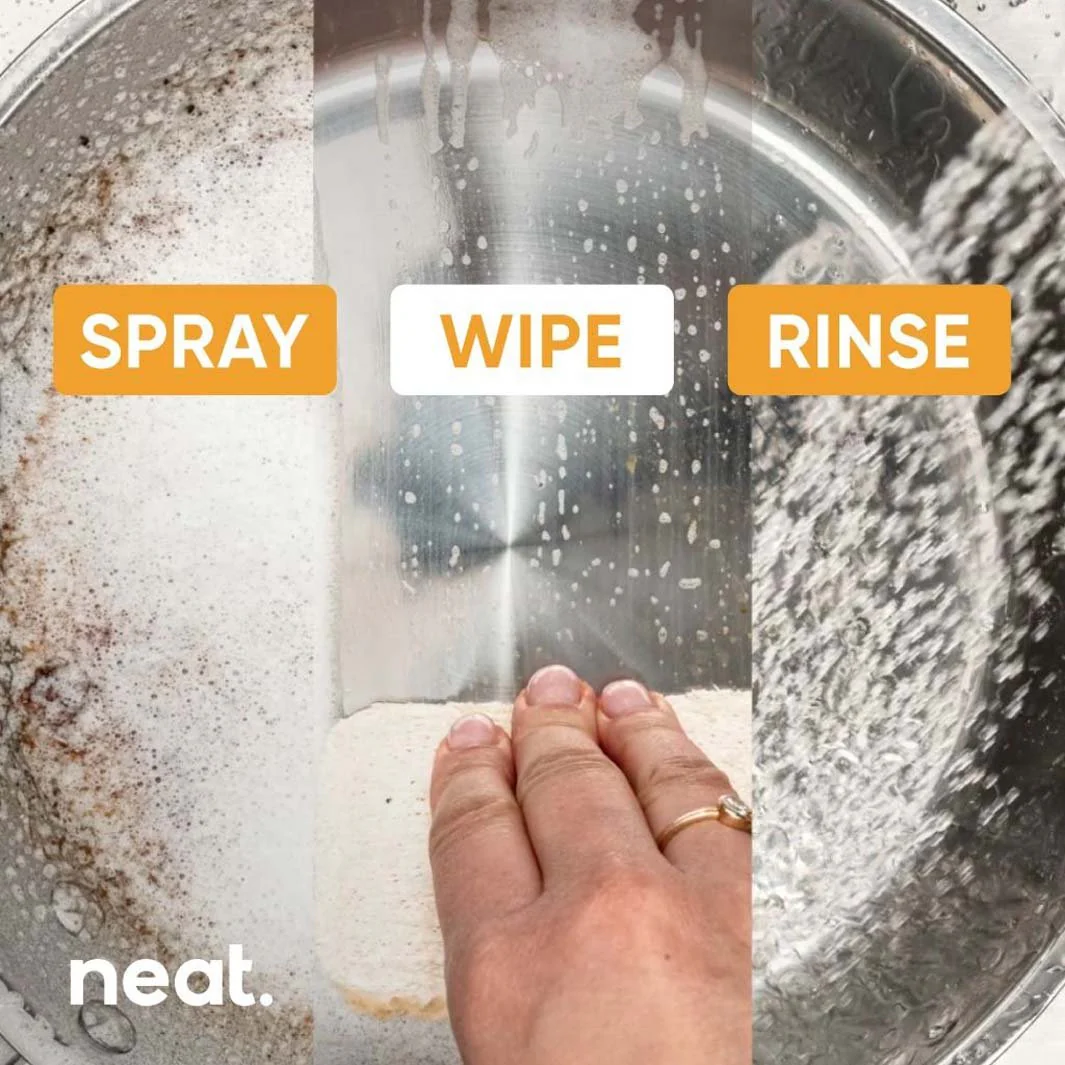 Neat Foaming Washing Up Spray Starter Pack & Refill – Mango & Fig - Image 5