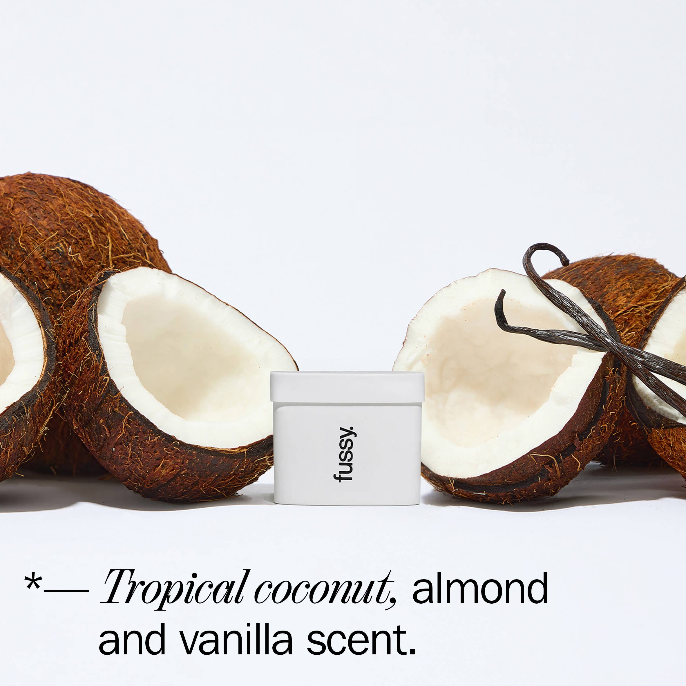 Fussy Natural Deodorant Refill - Coconut Milk Tropical - Image 2