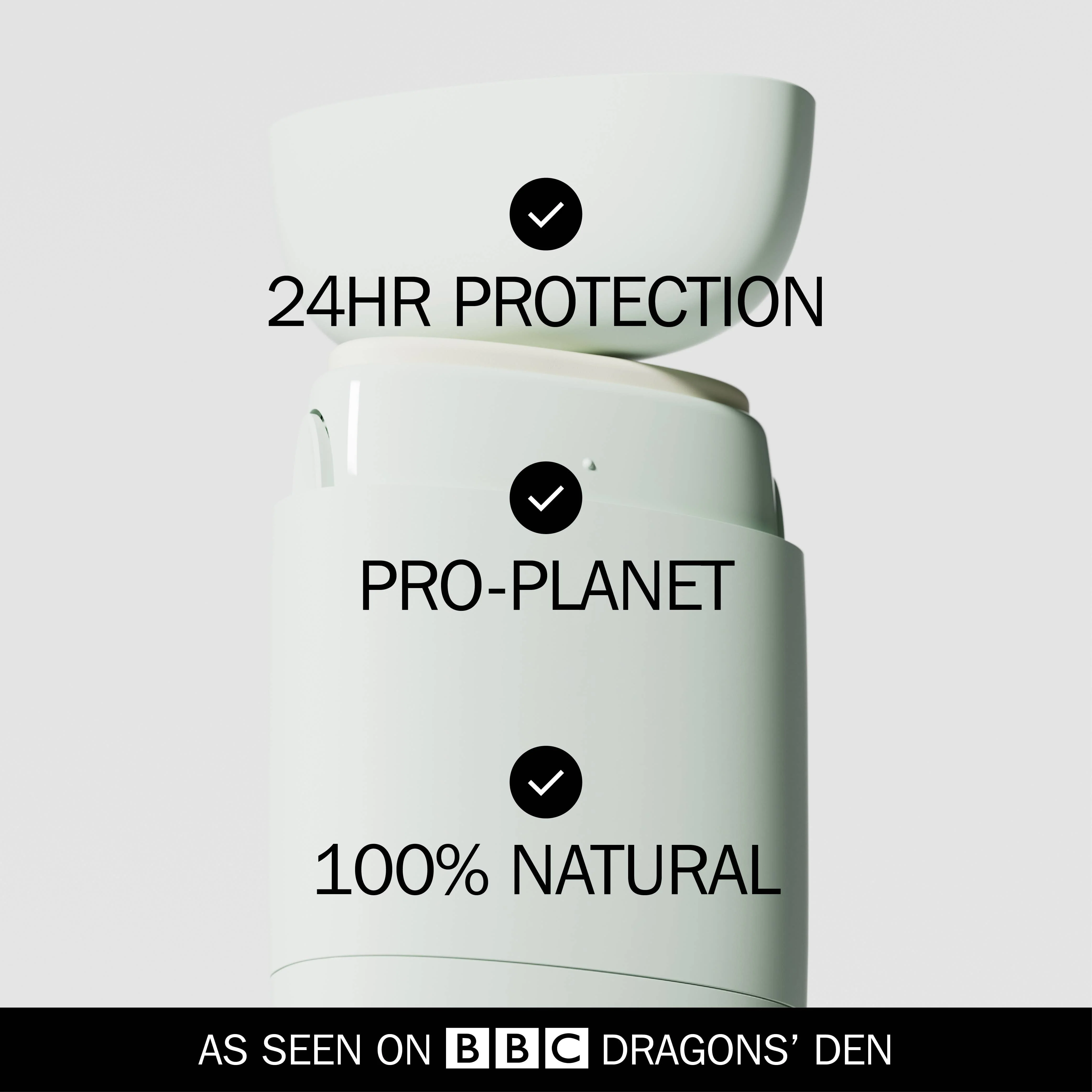 Fussy Refillable Natural Deodorant - Tropic Tonic - Image 3
