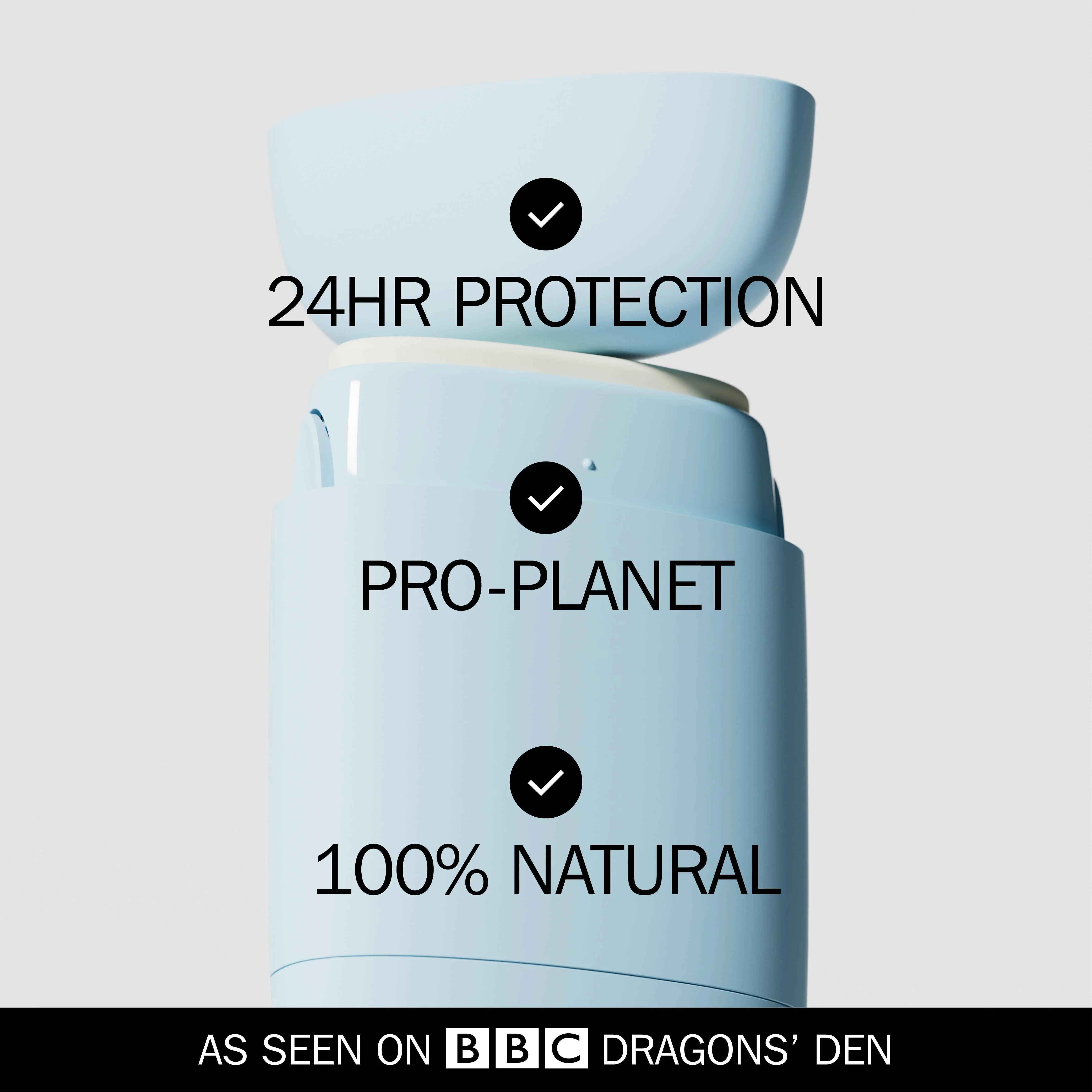 Fussy Refillable Natural Deodorant - Wavy Days - Image 2