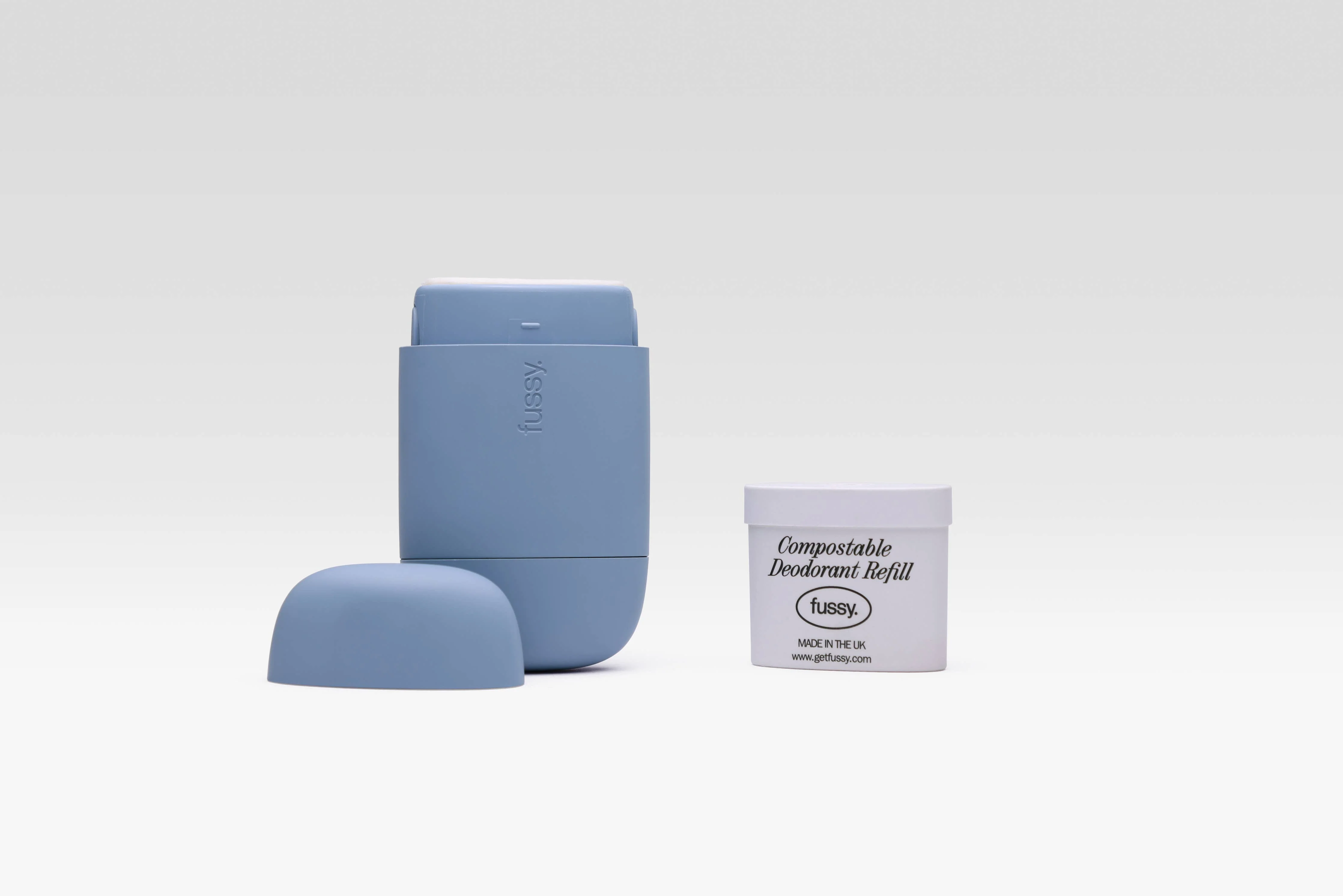 Fussy Refillable Natural Deodorant - Wavy Days - Image 4