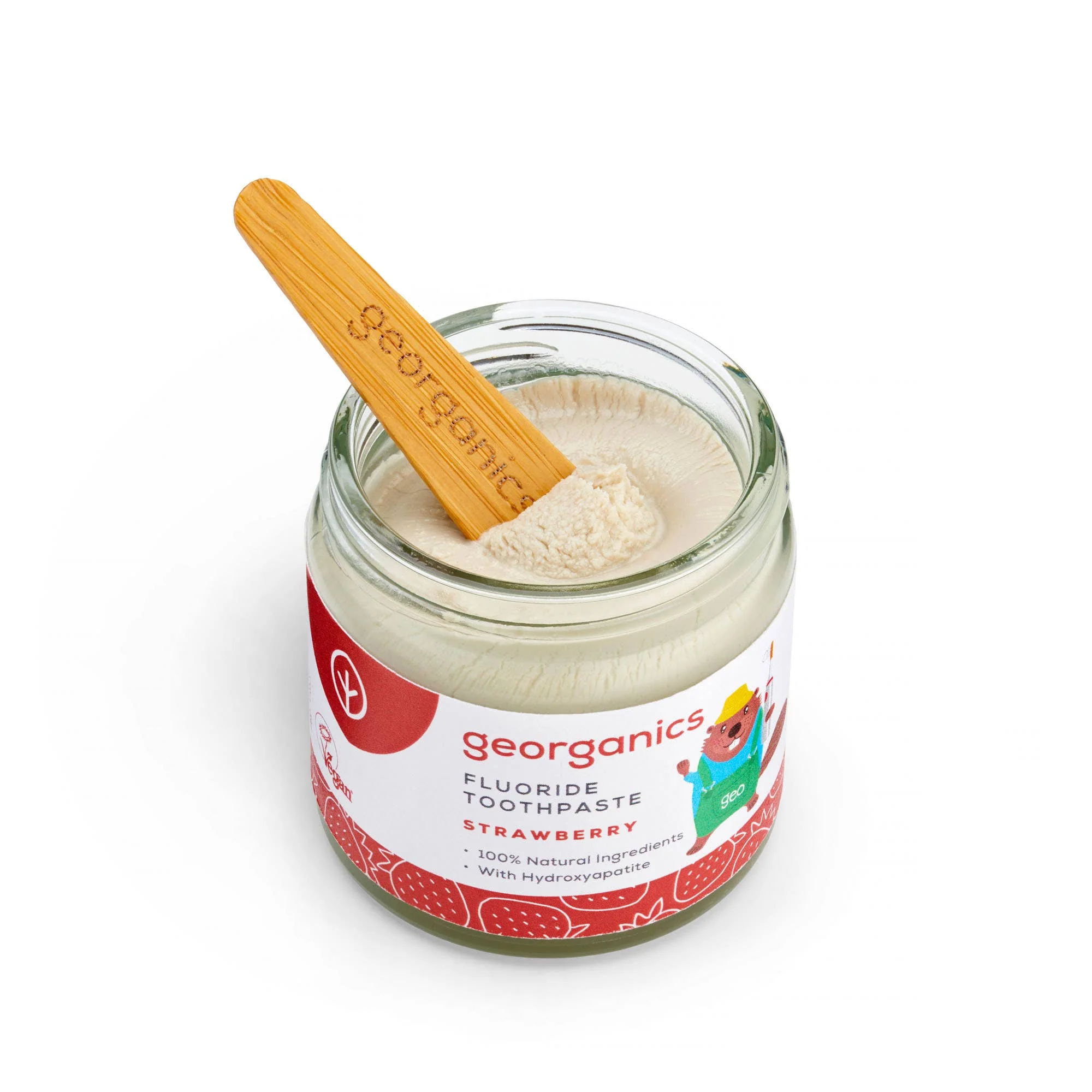 Geo Kids Fluoride Toothpaste - 100% Natural, Non-Foaming Formula - Image 5