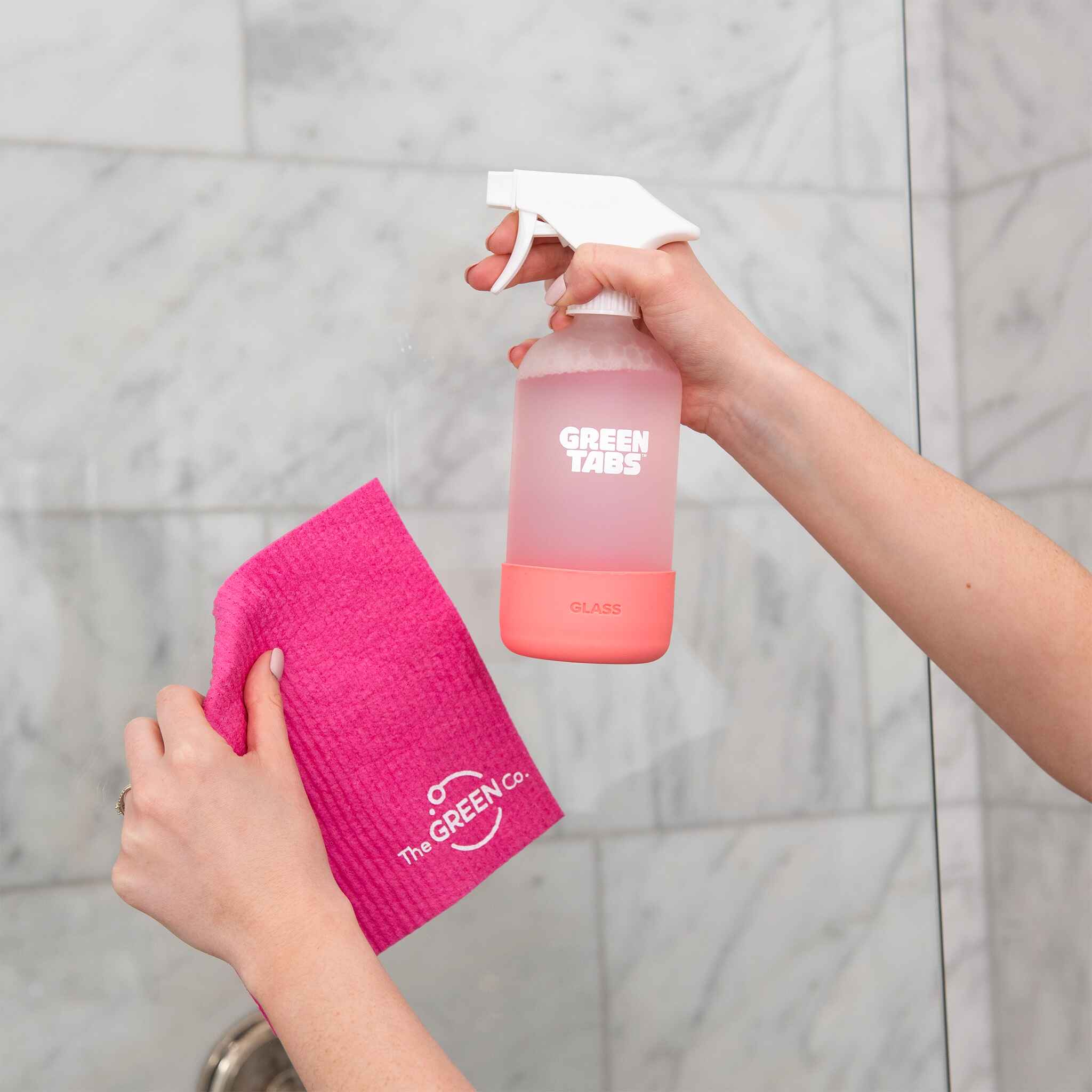 Plant-Powered Glass Cleaner GreenTabs™ – Plastic-Free, Vegan & Eco-Friendly Starter Kit - Image 5