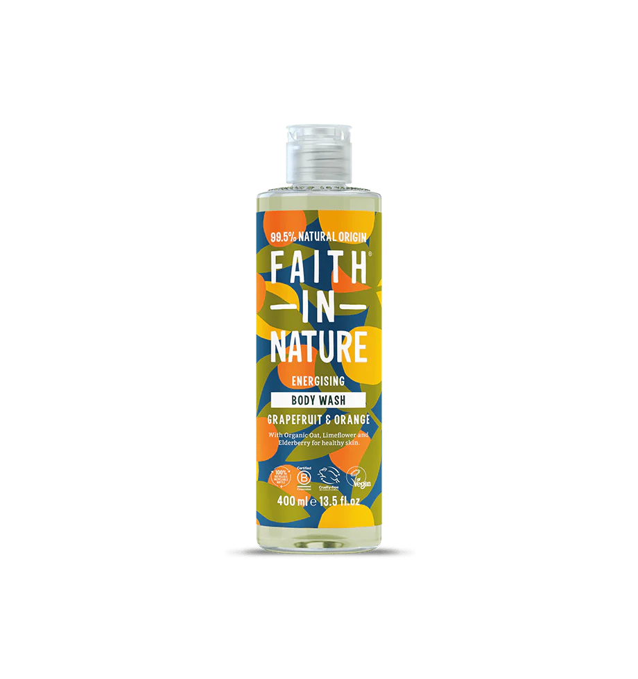 Grapefruit & Orange Body Wash 400ml – 99.5% Natural Origin
