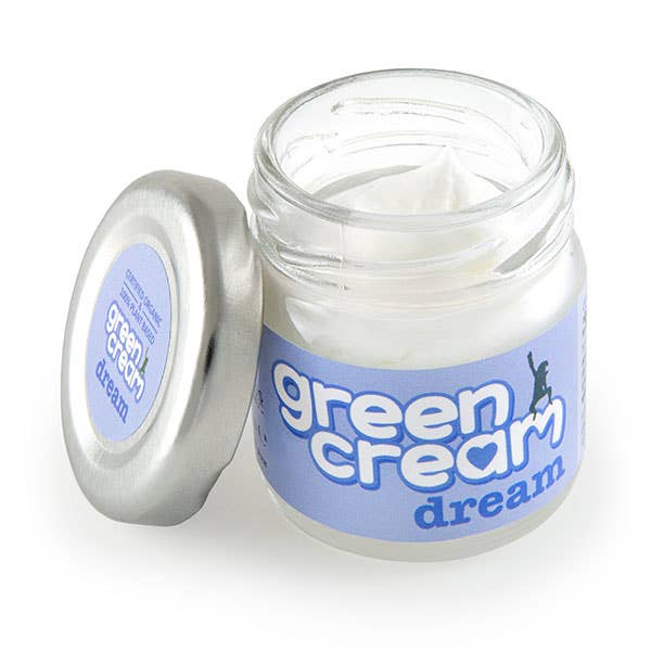 Green Cream Dream COSMOS Organic Night Cream for Face & Neck - Image 4