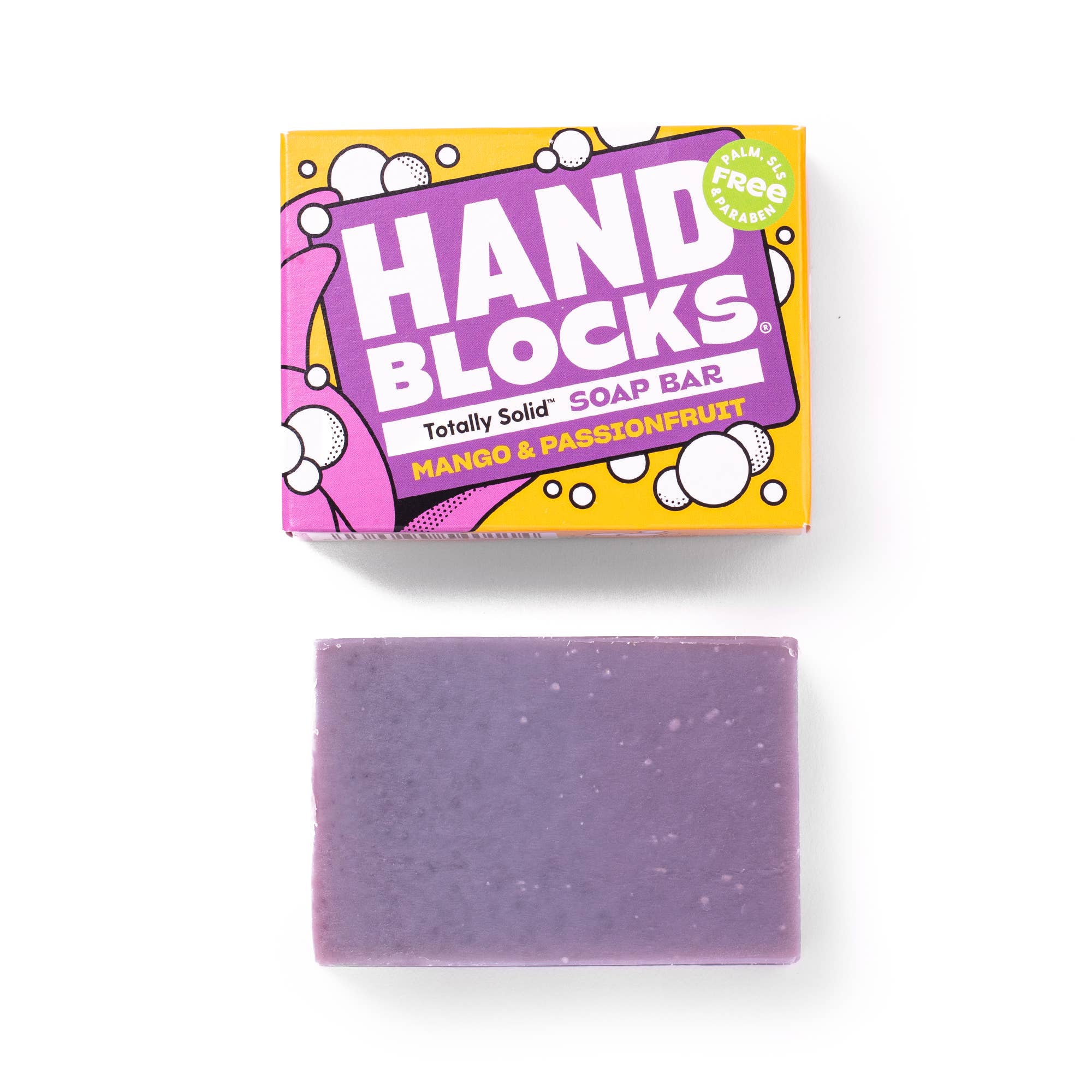 Hand Blocks Soap Mango & Passionfruit - Plastic Free Vegan Hand Soap Bars - Image 4