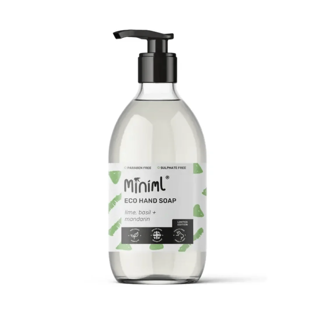 Lime, Basil & Mandarin Hand Soap – 500ml Gel Cleanser
