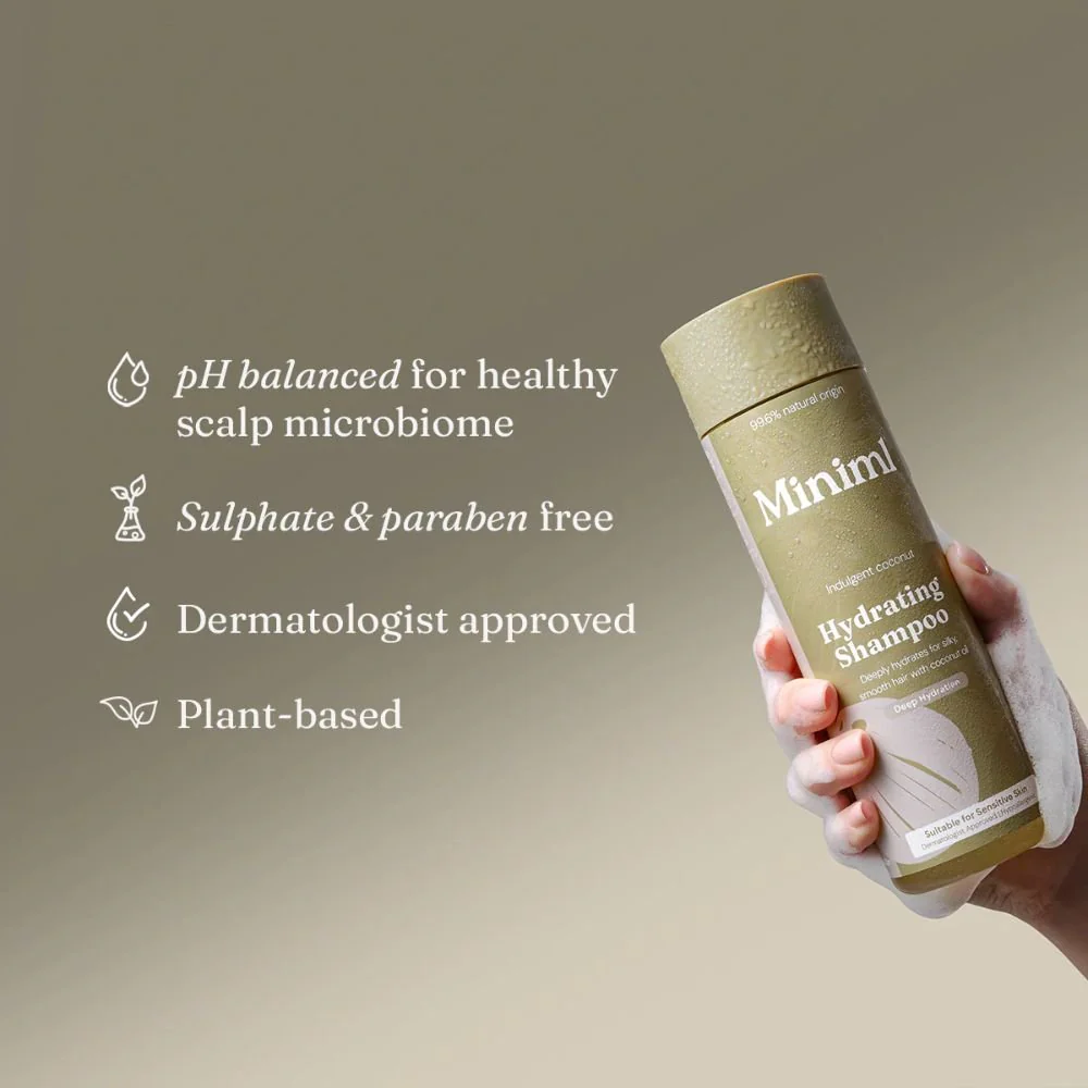 Hydrating Shampoo Indulgent Coconut 400ml Sulphate-Free Hair Care - Image 5