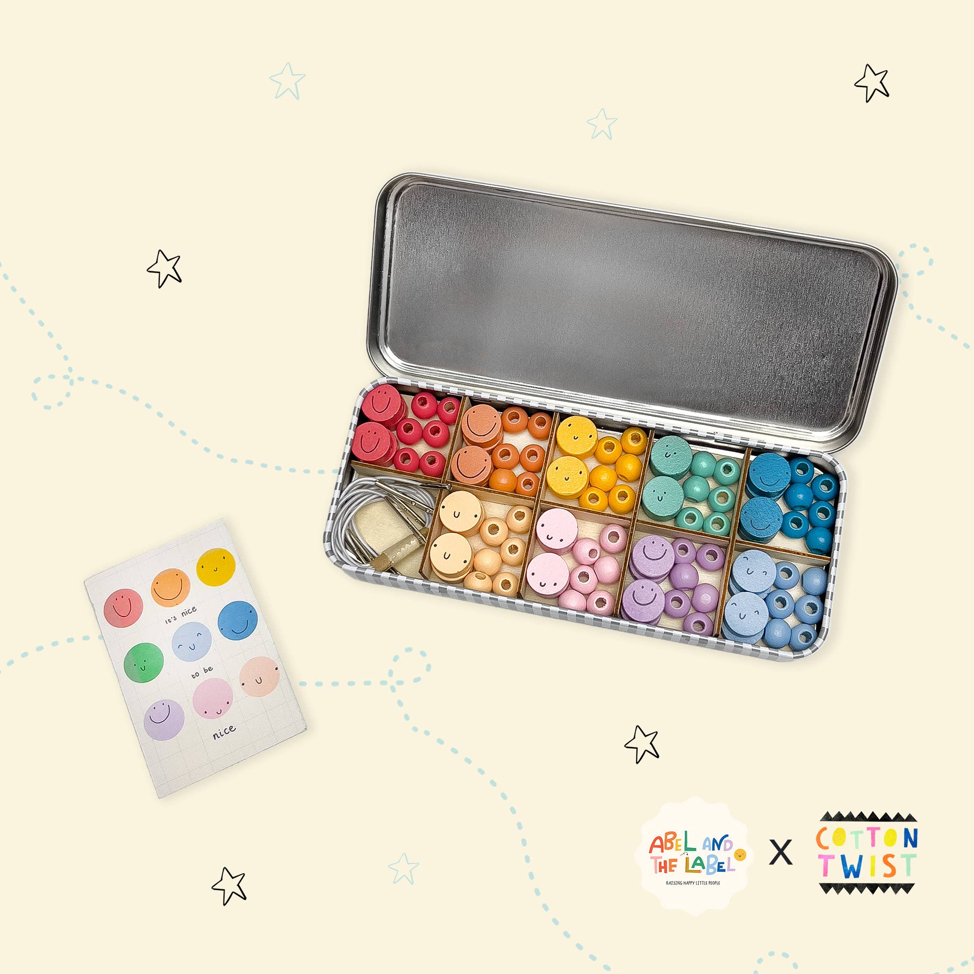 It’s Nice To Be Nice Bracelet Beading Gift Kit for Children - Image 12