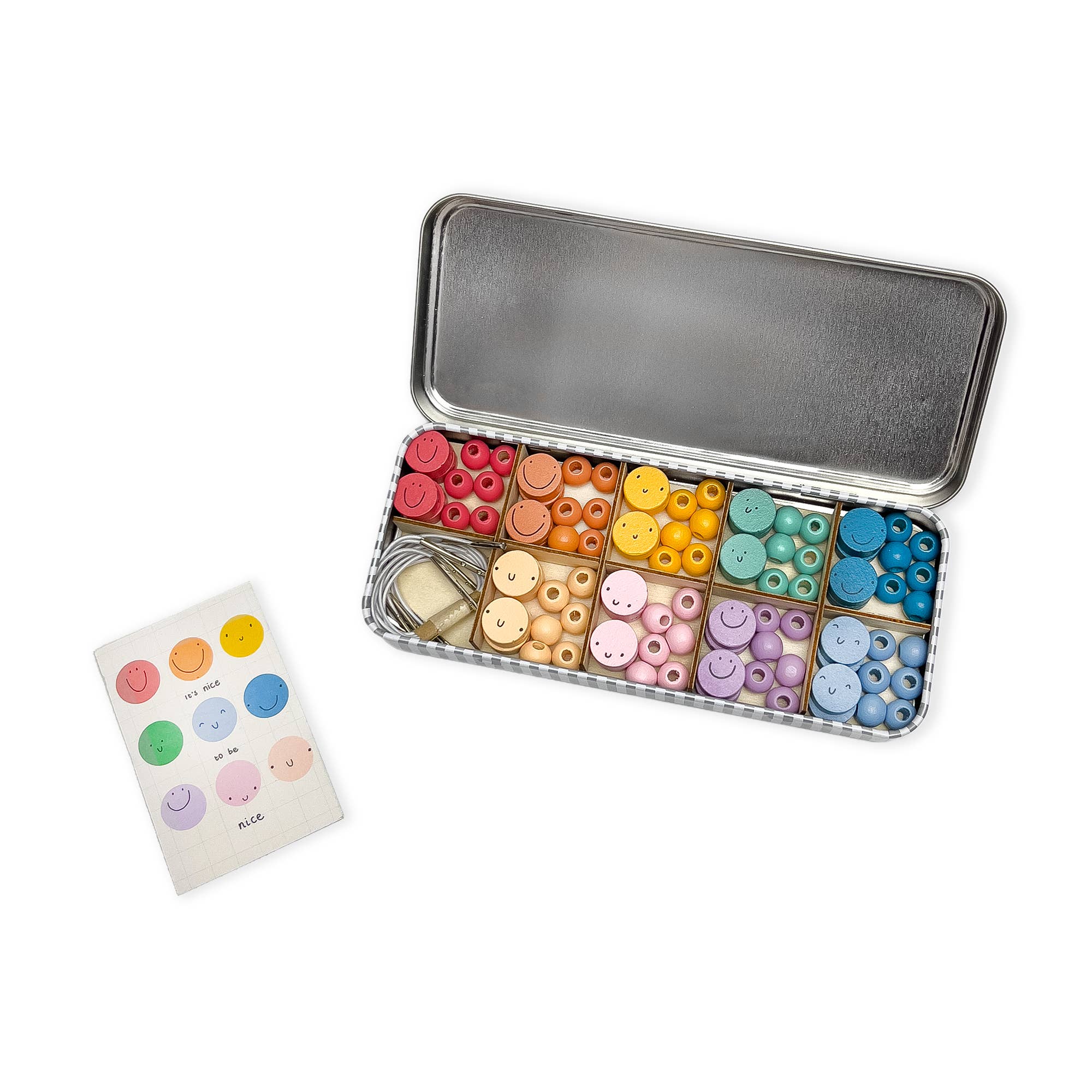 It’s Nice To Be Nice Bracelet Beading Gift Kit for Children - Image 6