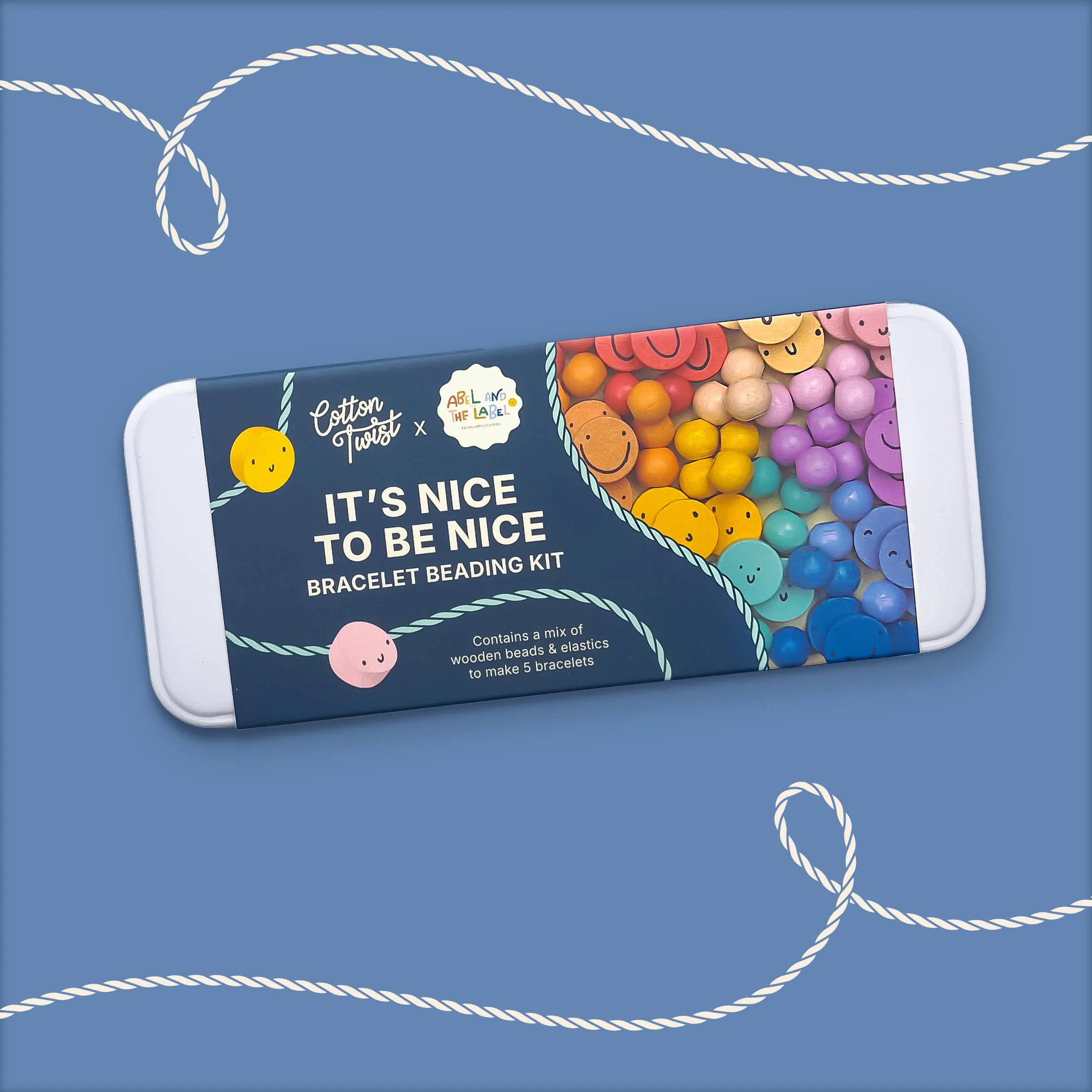 It’s Nice To Be Nice Bracelet Beading Gift Kit for Children - Image 8