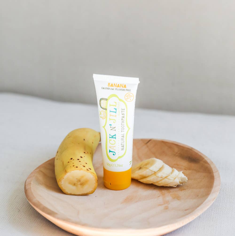 Jack N’ Jill Natural Banana Toothpaste for Kids 50g - Image 5