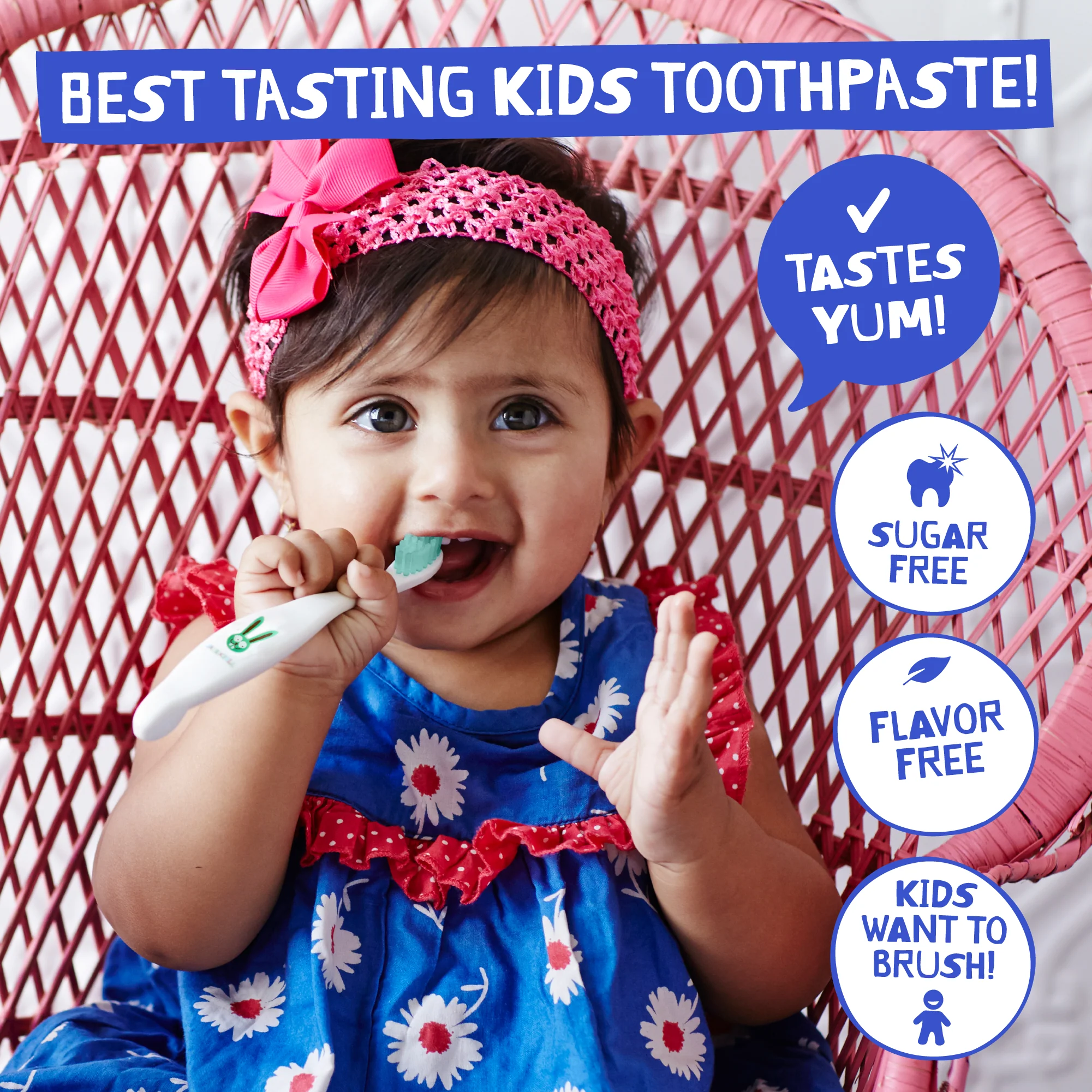 Jack N' Jill Natural Certified Toothpaste Blueberry - 50g - Image 3