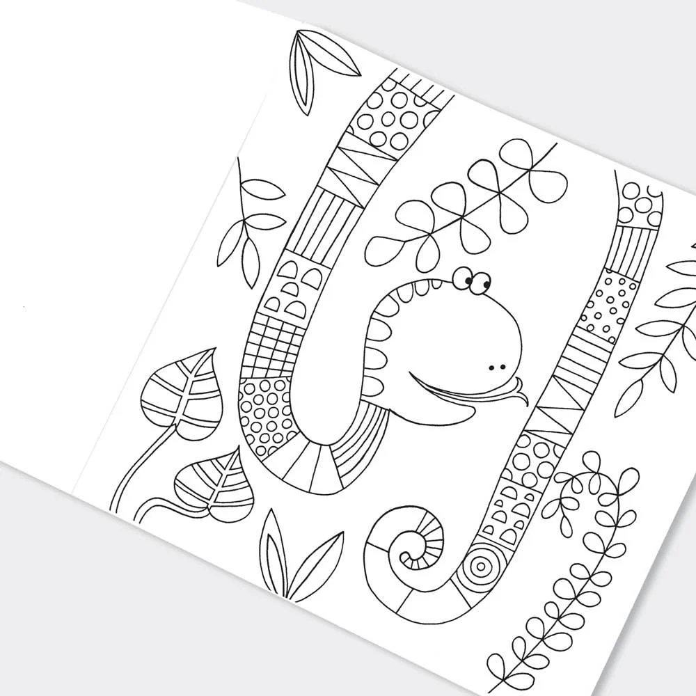 Children’s Jungle Colouring Book for Creative Play - Image 3