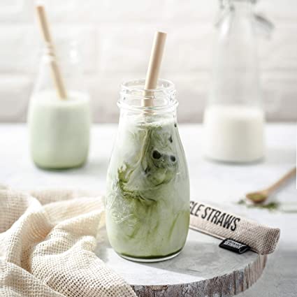 Jungle Straws® Reusable Bamboo Straws - Set Of 12 - Image 4