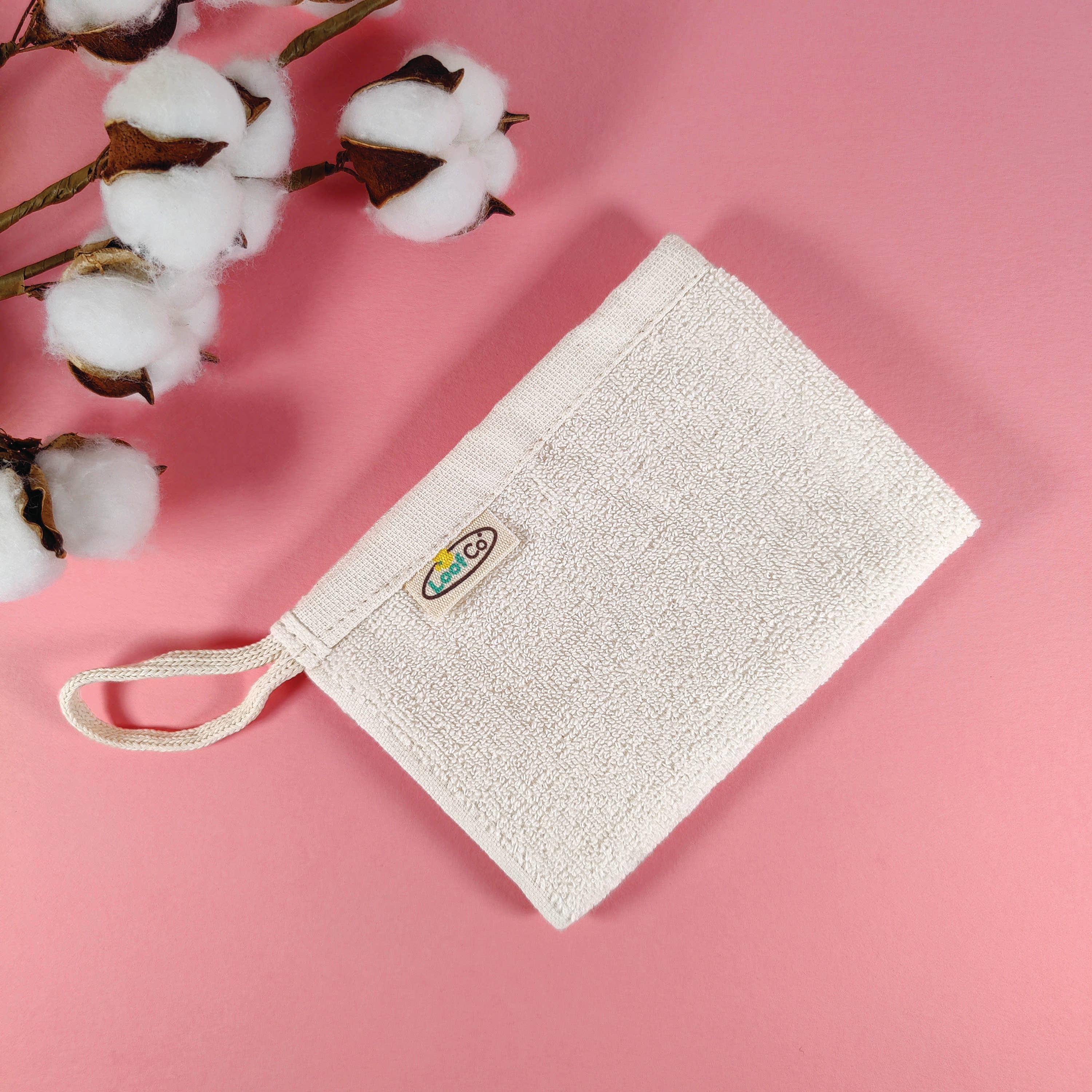 LoofCo Kitchen Cloths 2-Pack – Sustainable Egyptian Cotton Cleaning Cloths - Image 2