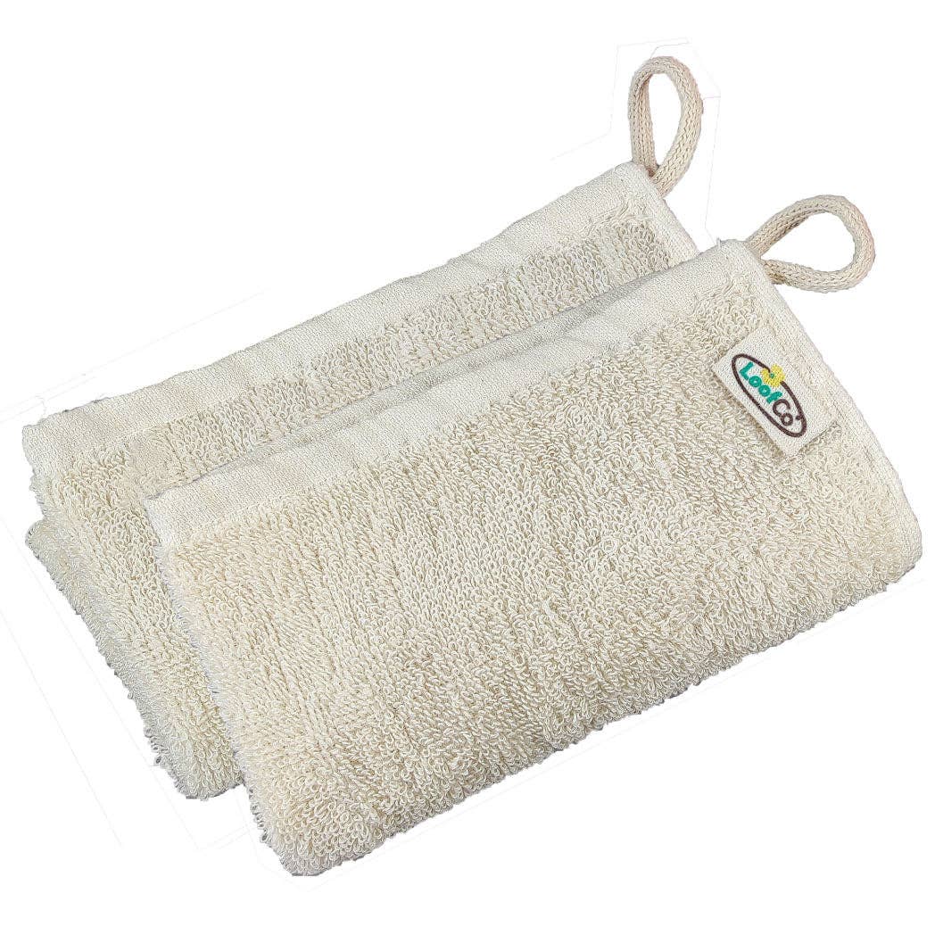 LoofCo Kitchen Cloths 2-Pack – Sustainable Egyptian Cotton Cleaning Cloths - Image 7