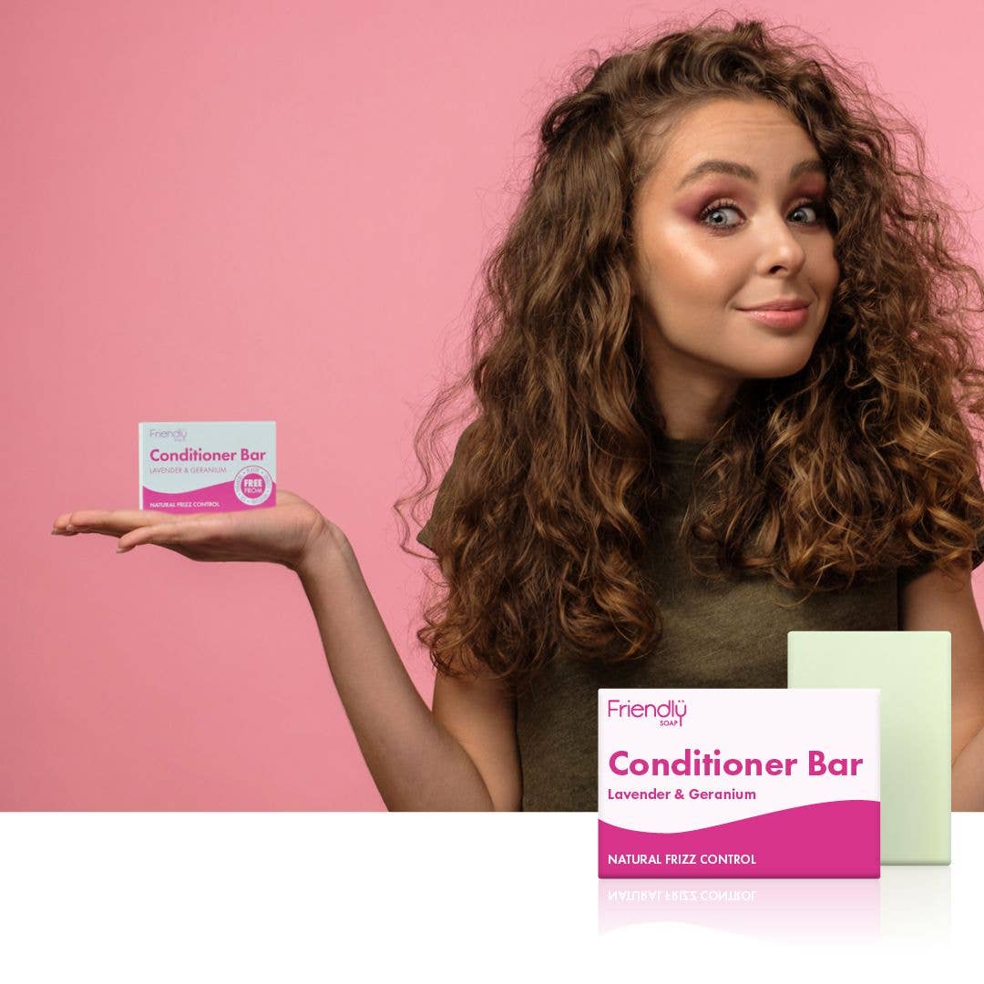 Lavender & Geranium Conditioner Bar - Eco Friendly - Image 2