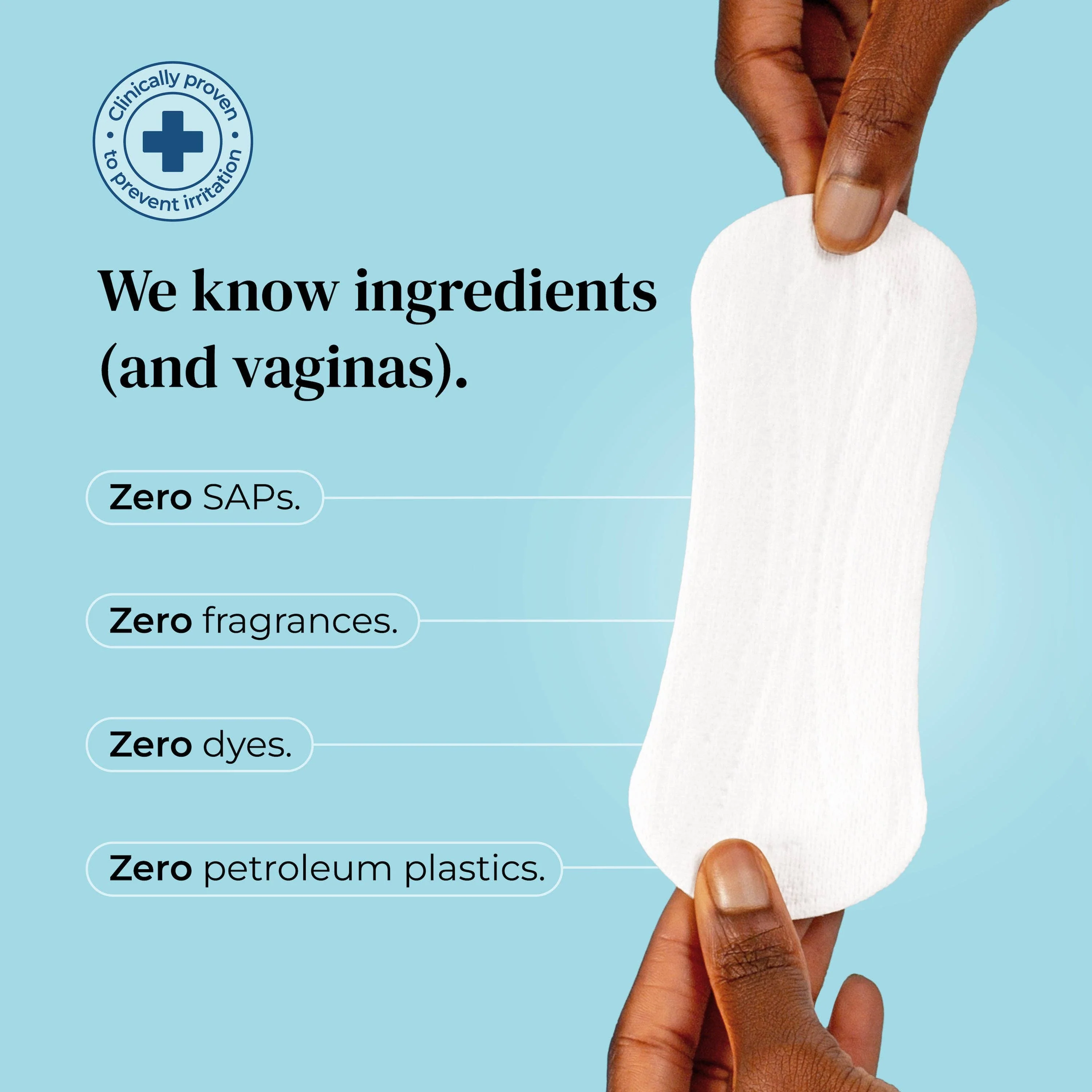 Panty Liners | Very Light (25 Pack) | Plastic-free | Vegan - Image 2