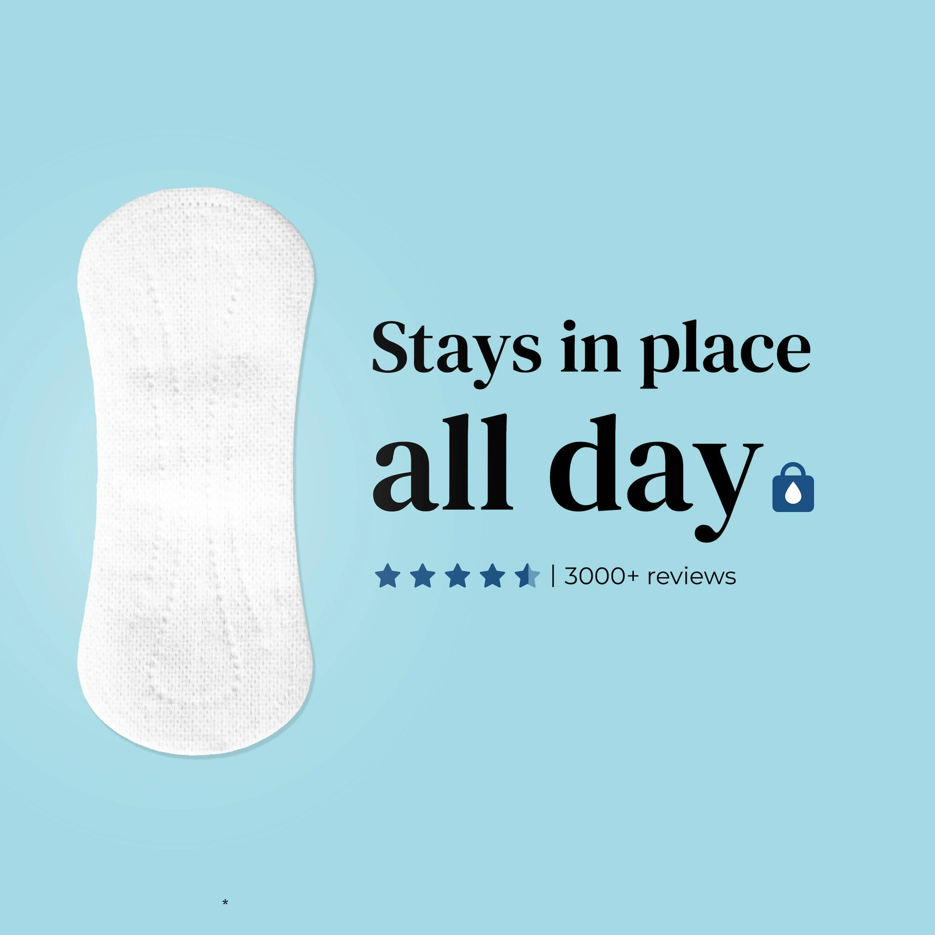 Panty Liners | Very Light (25 Pack) | Plastic-free | Vegan - Image 4