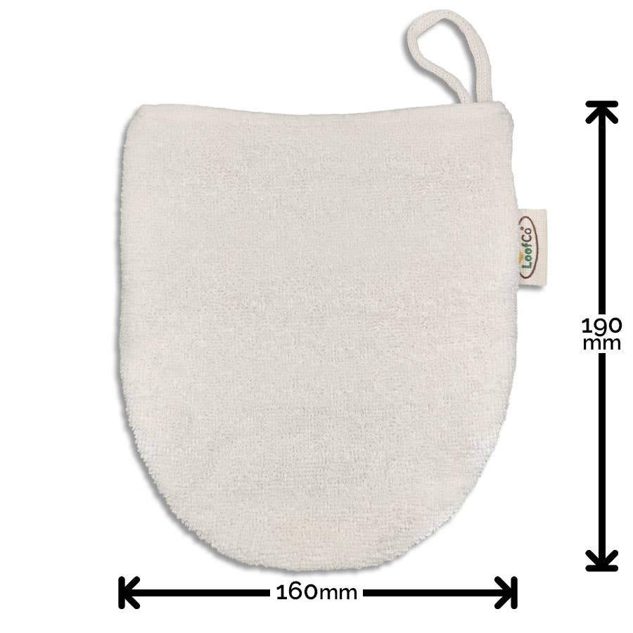 LoofCo Cleansing Mitt – Egyptian Cotton Face & Body Wash Glove - Image 6