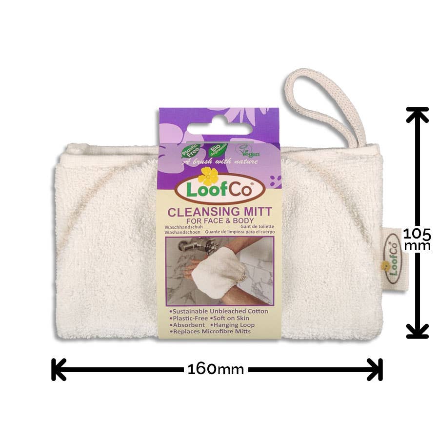 LoofCo Cleansing Mitt – Egyptian Cotton Face & Body Wash Glove - Image 7