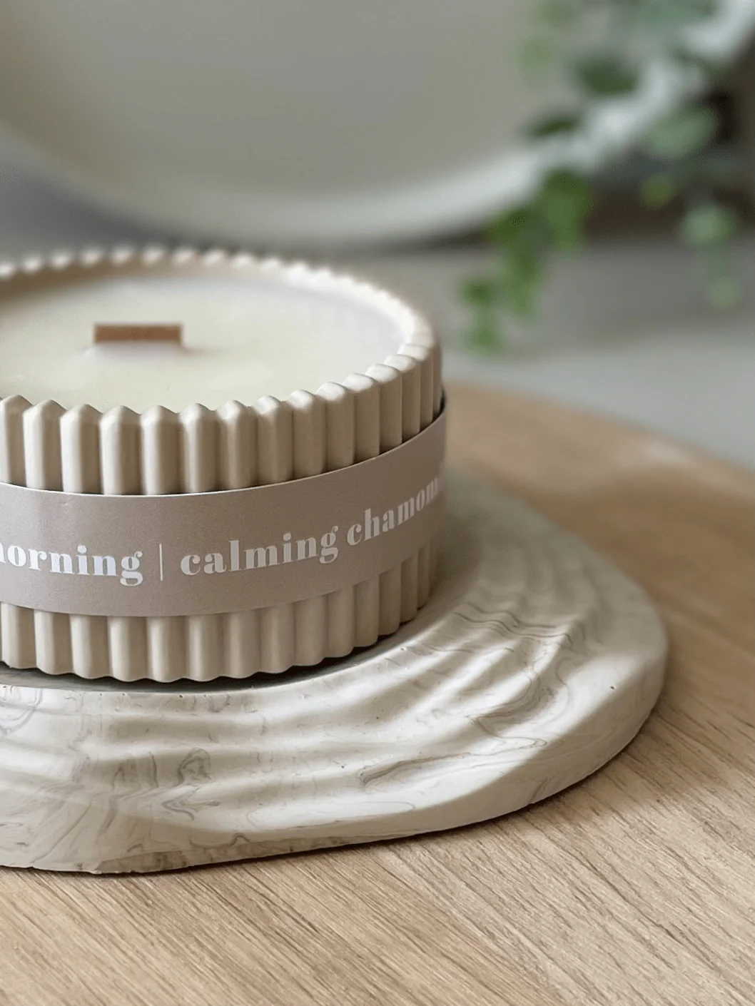 Chamomile Luxury Soy Candle – Relaxing Scandi-Inspired Fragrance - Image 7