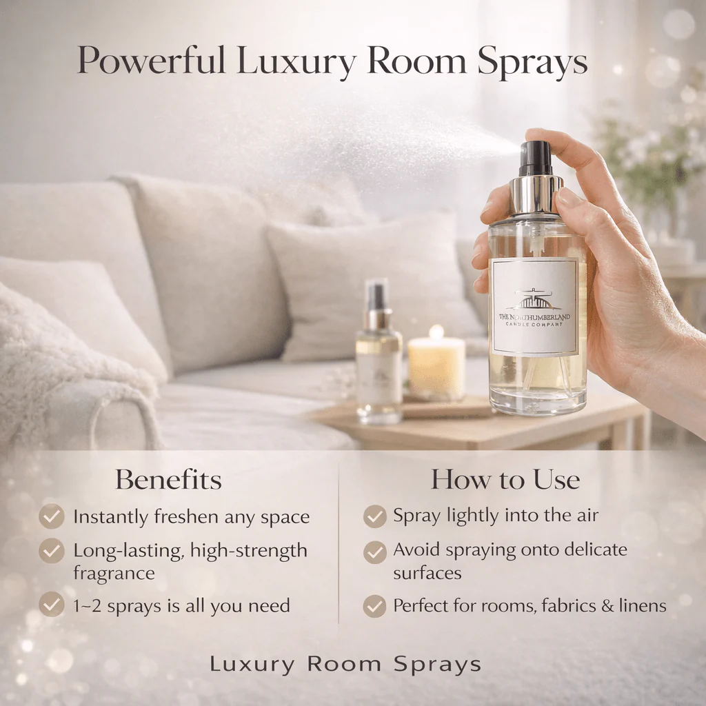 Luxury Room Spray Collection 100ml – Choice Of Scent | Long Lasting Home Fragrance Spray - Image 5