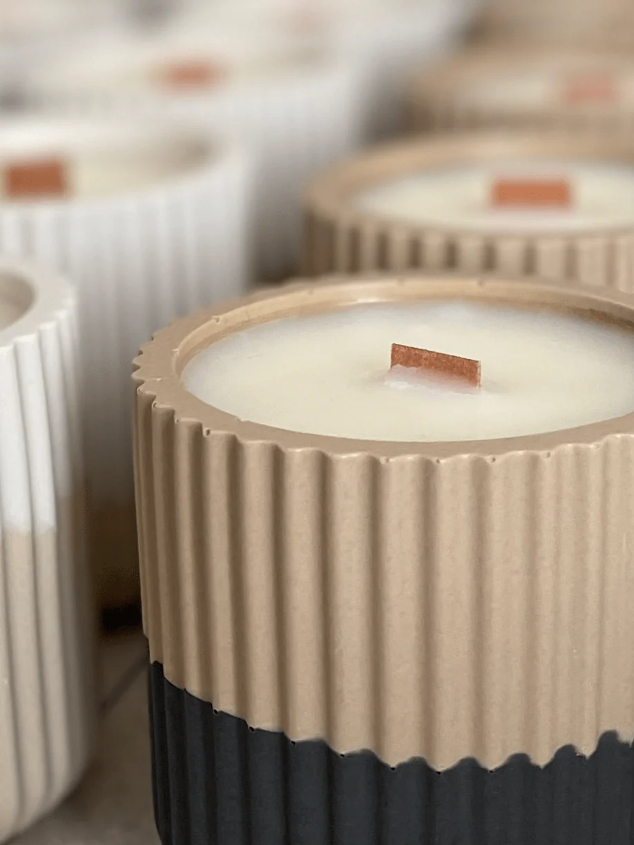 Maple Syrup Stoneware Soy Candle – Warm Scandi-Inspired Scent - Image 8
