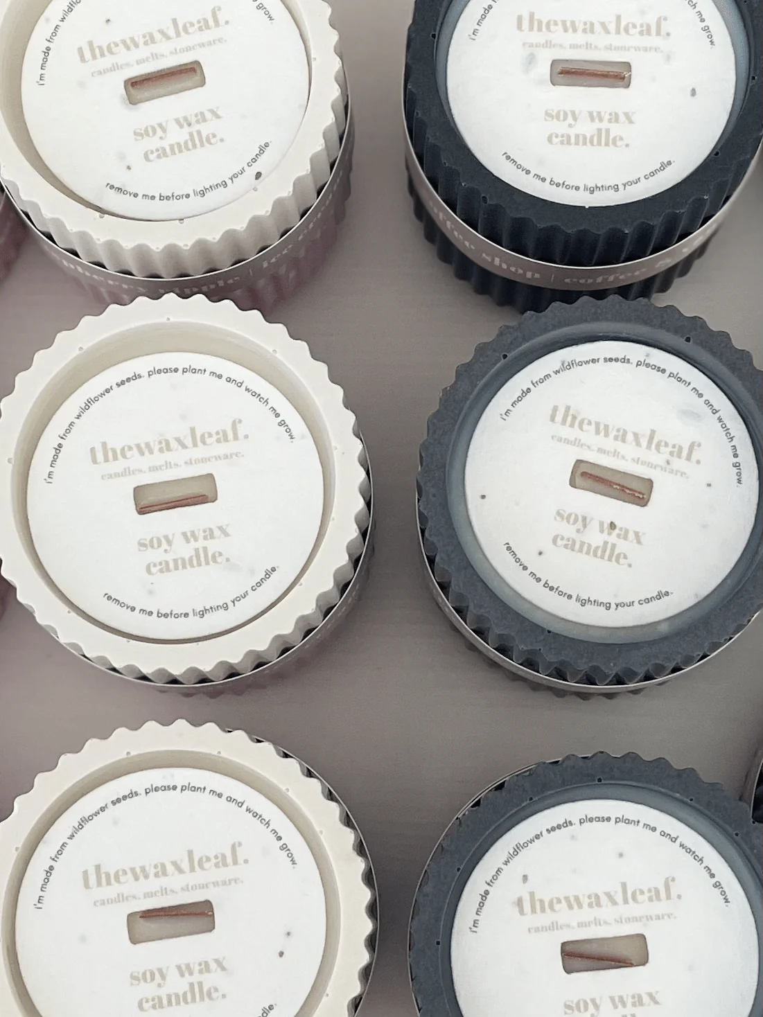 Maple Syrup Stoneware Soy Candle – Rustic Scandi Home Fragrance - Image 8