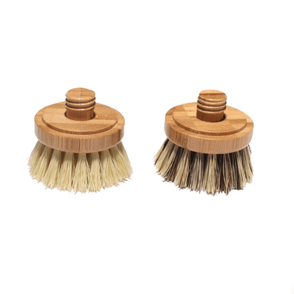 Multi Use Bamboo Dish Brush Set - Image 3