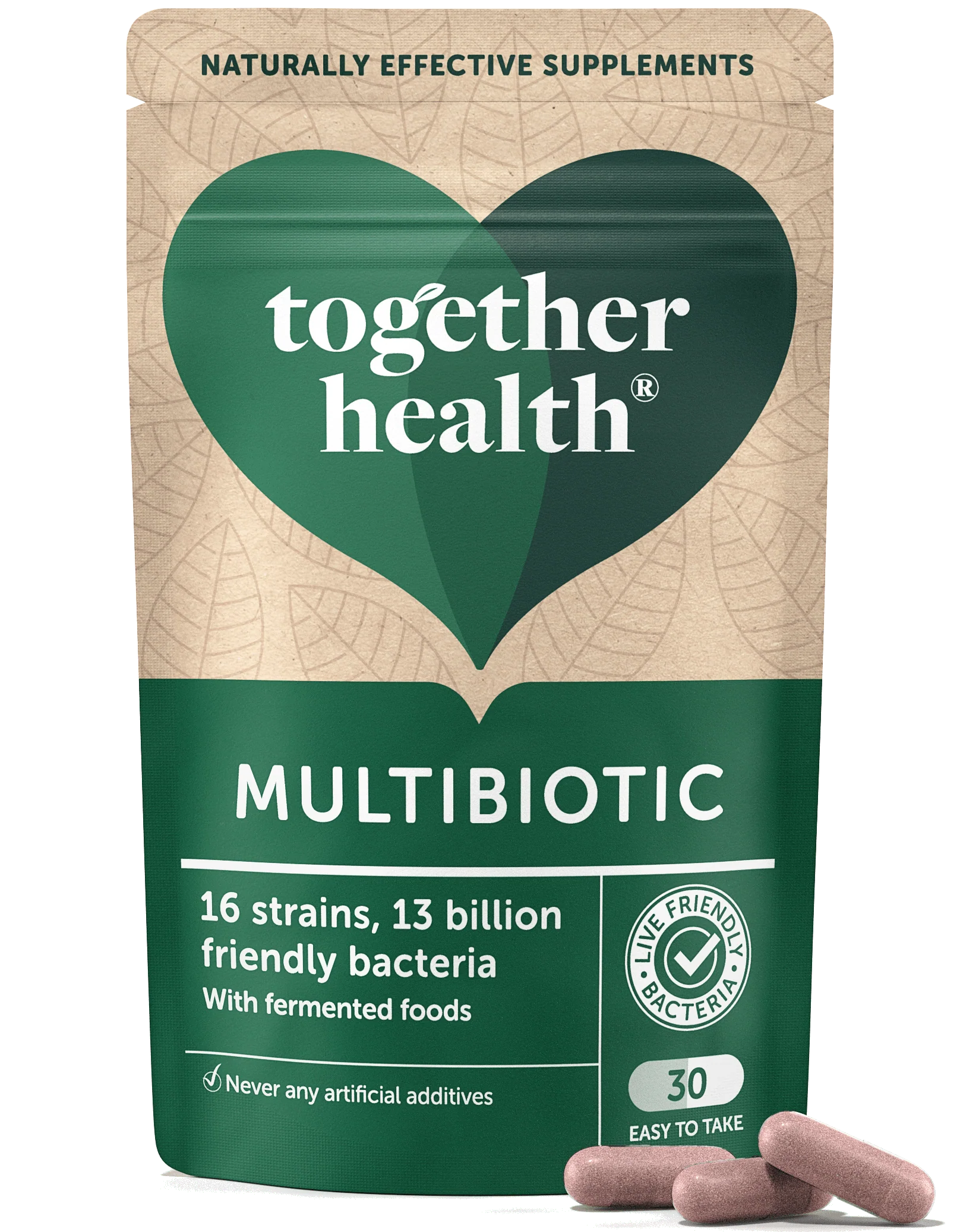 Multibiotic – Probiotic Supplement – Vegan