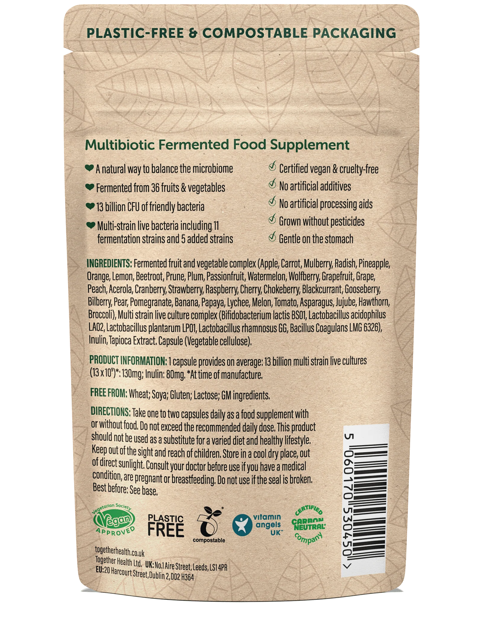 Multibiotic – Probiotic Supplement – Vegan - Image 2