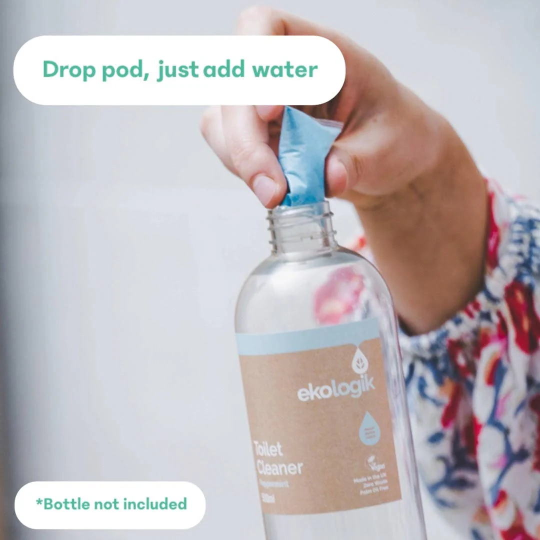 Ekologik Plastic-Free Toilet Cleaner Pods | Thickened Descaler Refills - Image 6