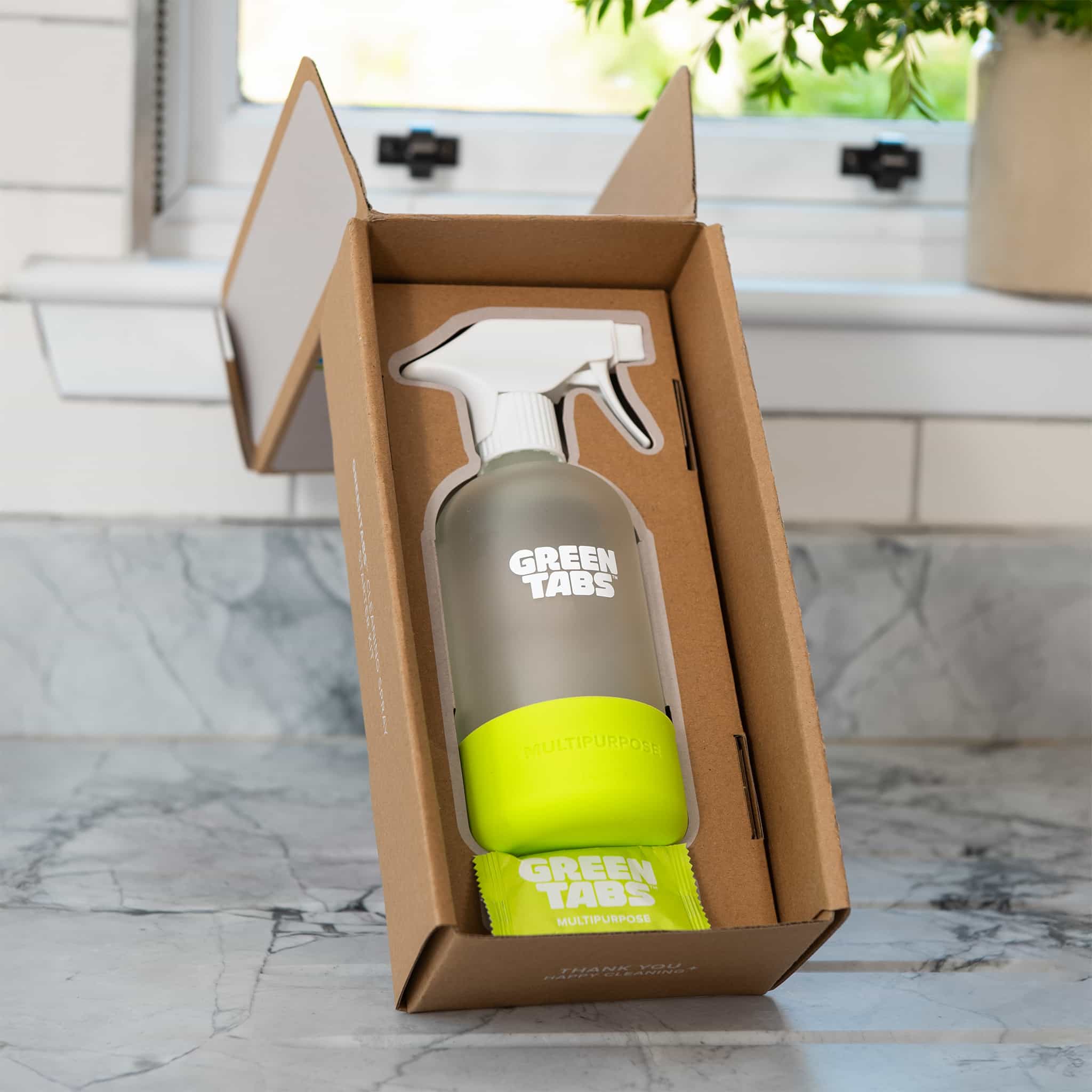 Plant-Powered Multipurpose Cleaner GreenTabs™ – Plastic-Free, Vegan & Eco-Friendly Starter Kit - Image 2