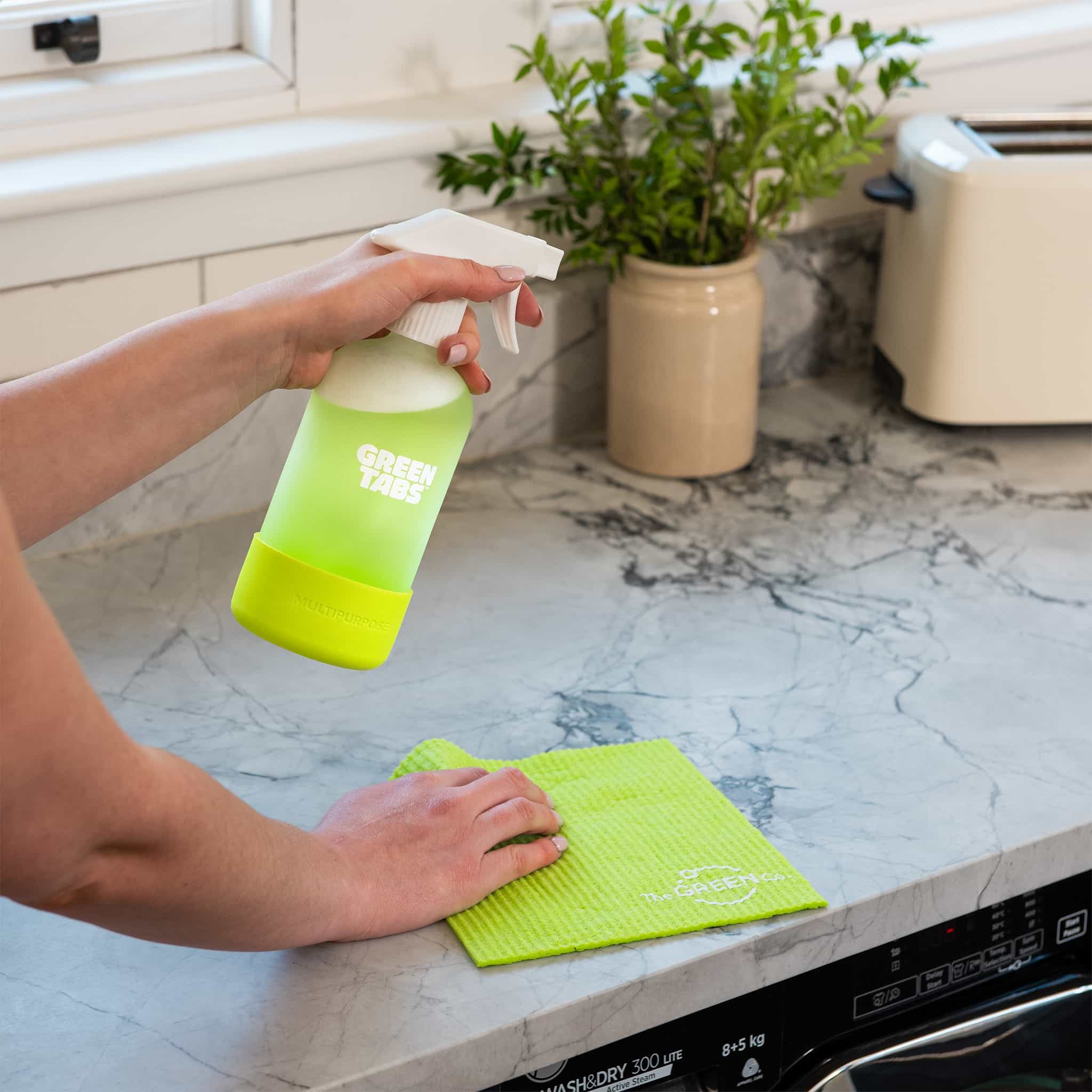 Plant-Powered Multipurpose Cleaner GreenTabs™ – Plastic-Free, Vegan & Eco-Friendly Starter Kit - Image 5