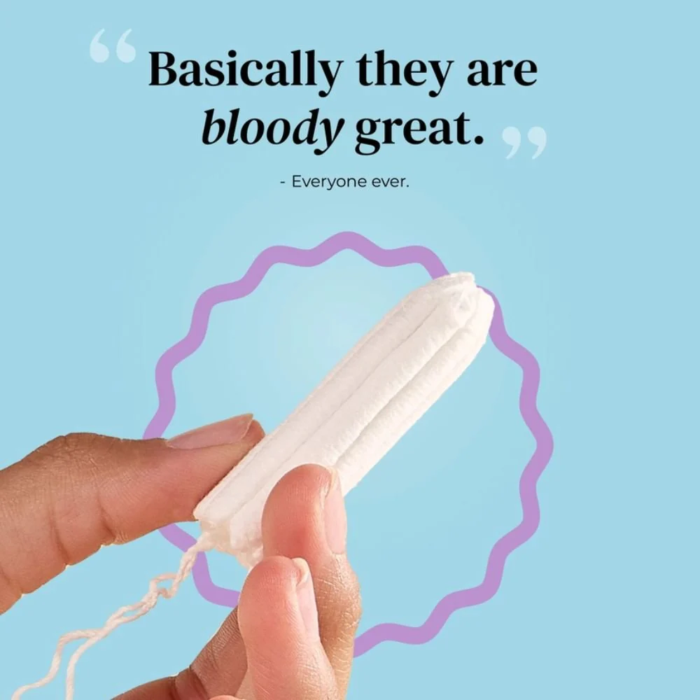 Mooncup Organic Cotton Non-Applicator Tampons Super Medium– 16 Pack Plastic-Free - Image 2