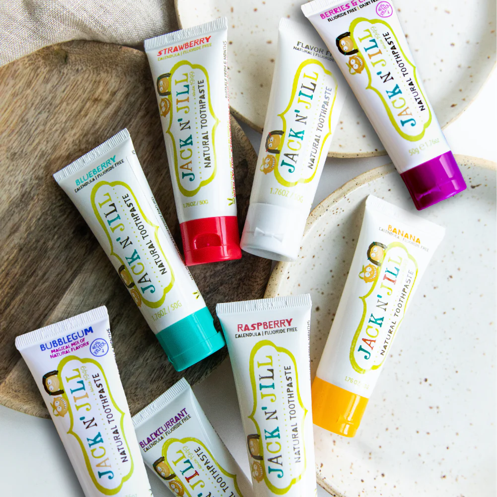 Jack N’ Jill Natural Berries & Cream Toothpaste for Babies & Kids - 50g - Image 4