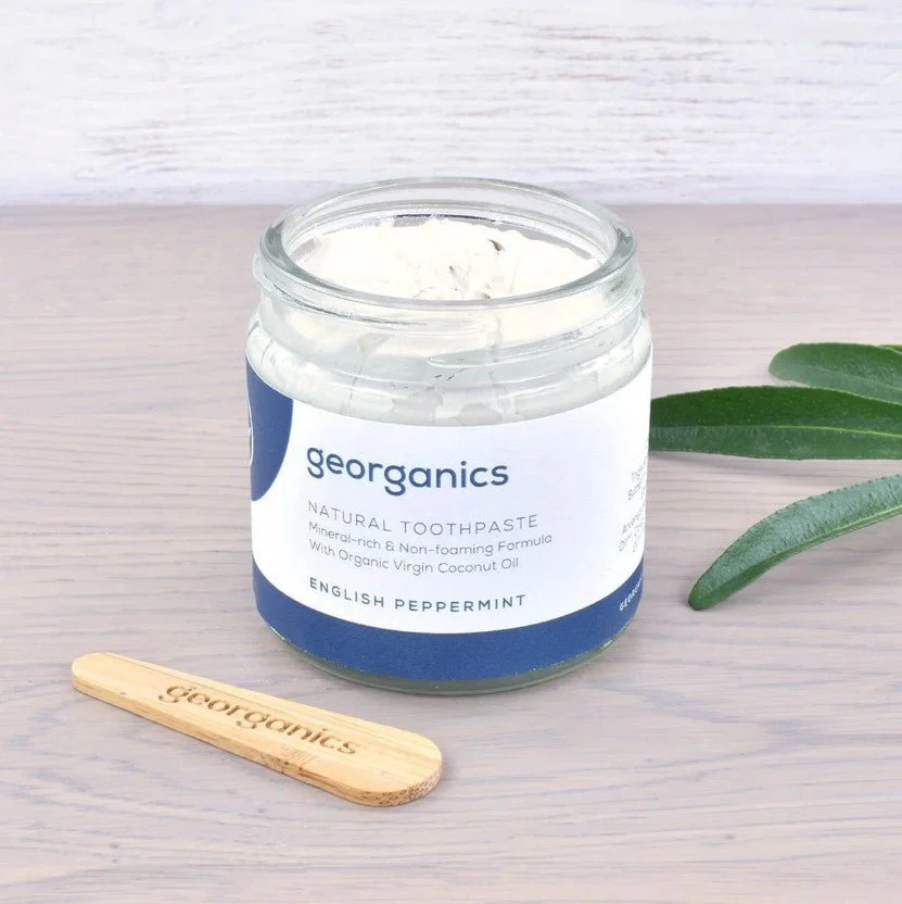Georganics Mineral Toothpaste - English Peppermint - Image 2