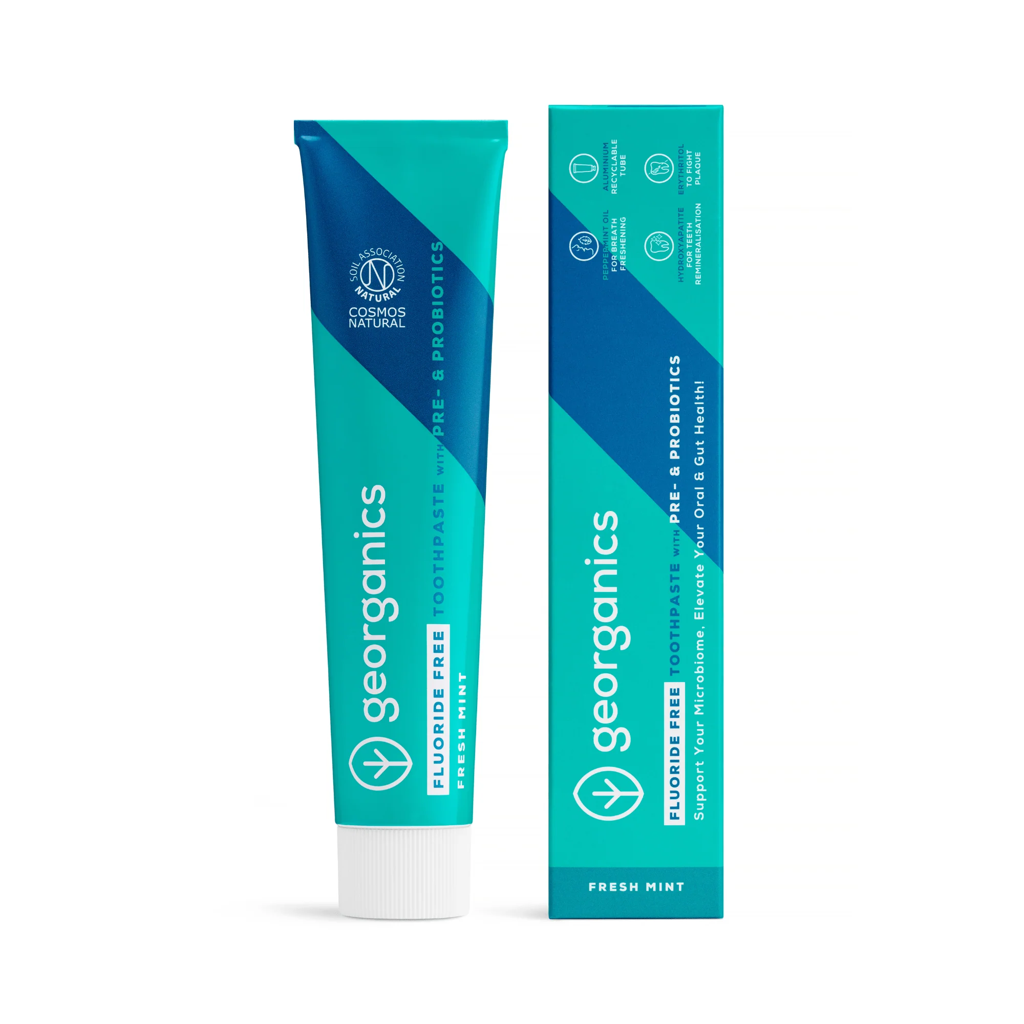 Georganics Prebiotic & Probiotic Toothpaste with Hydroxyapatite - Image 2