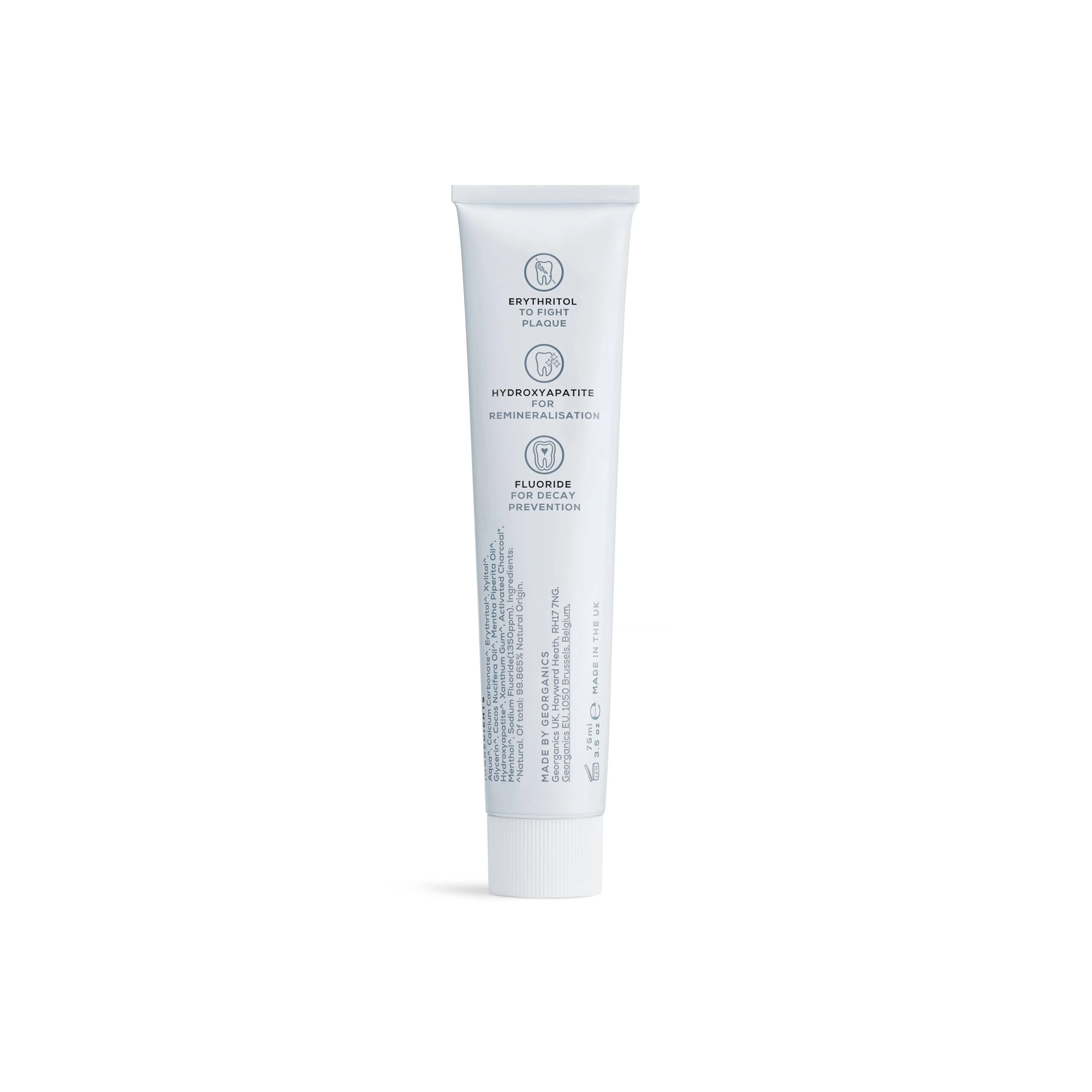 Georganics Next Generation Toothpaste with Hydroxyapatite – Activated Charcoal - Image 4