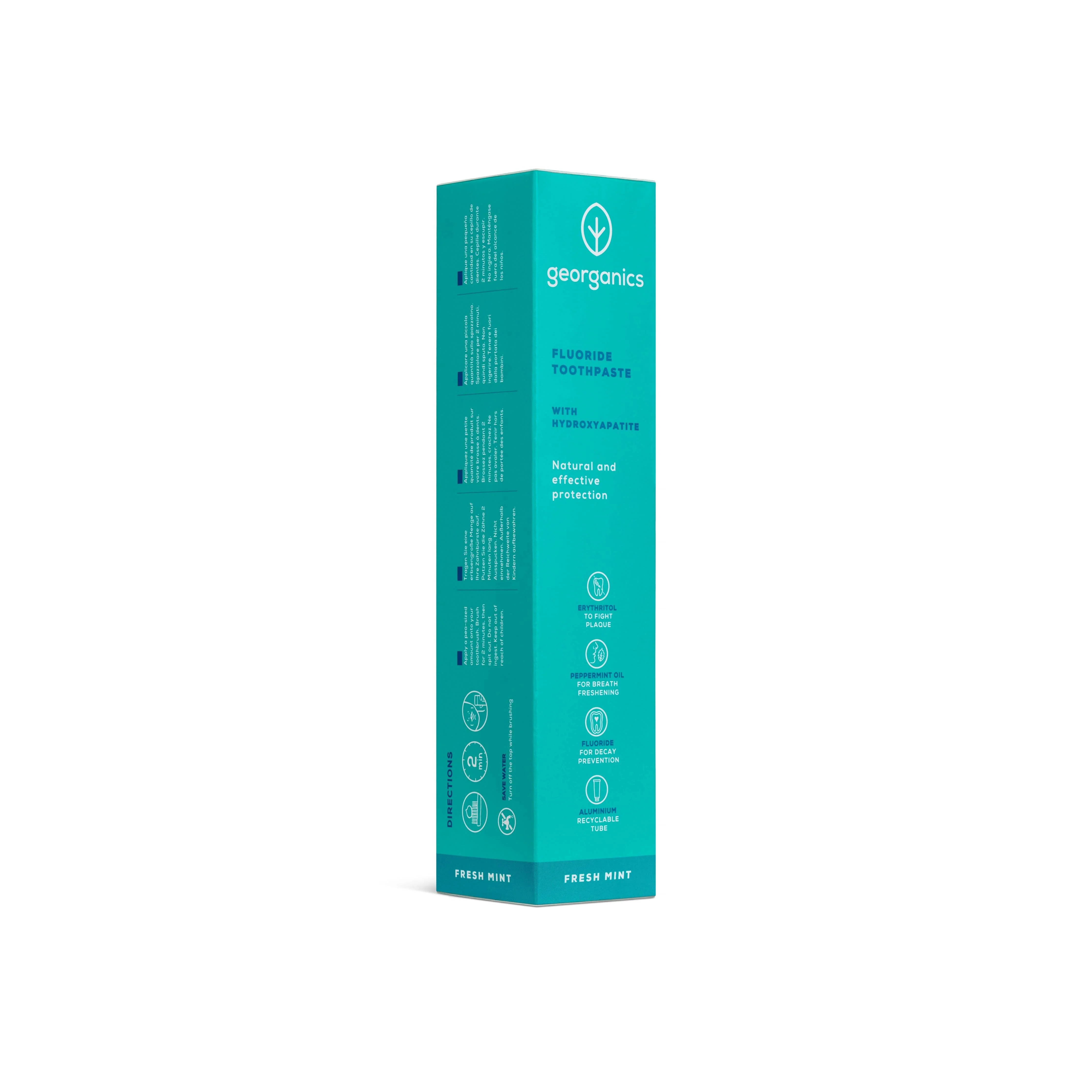 Georganics Next Generation Toothpaste with Hydroxyapatite – Fresh Mint - Image 3