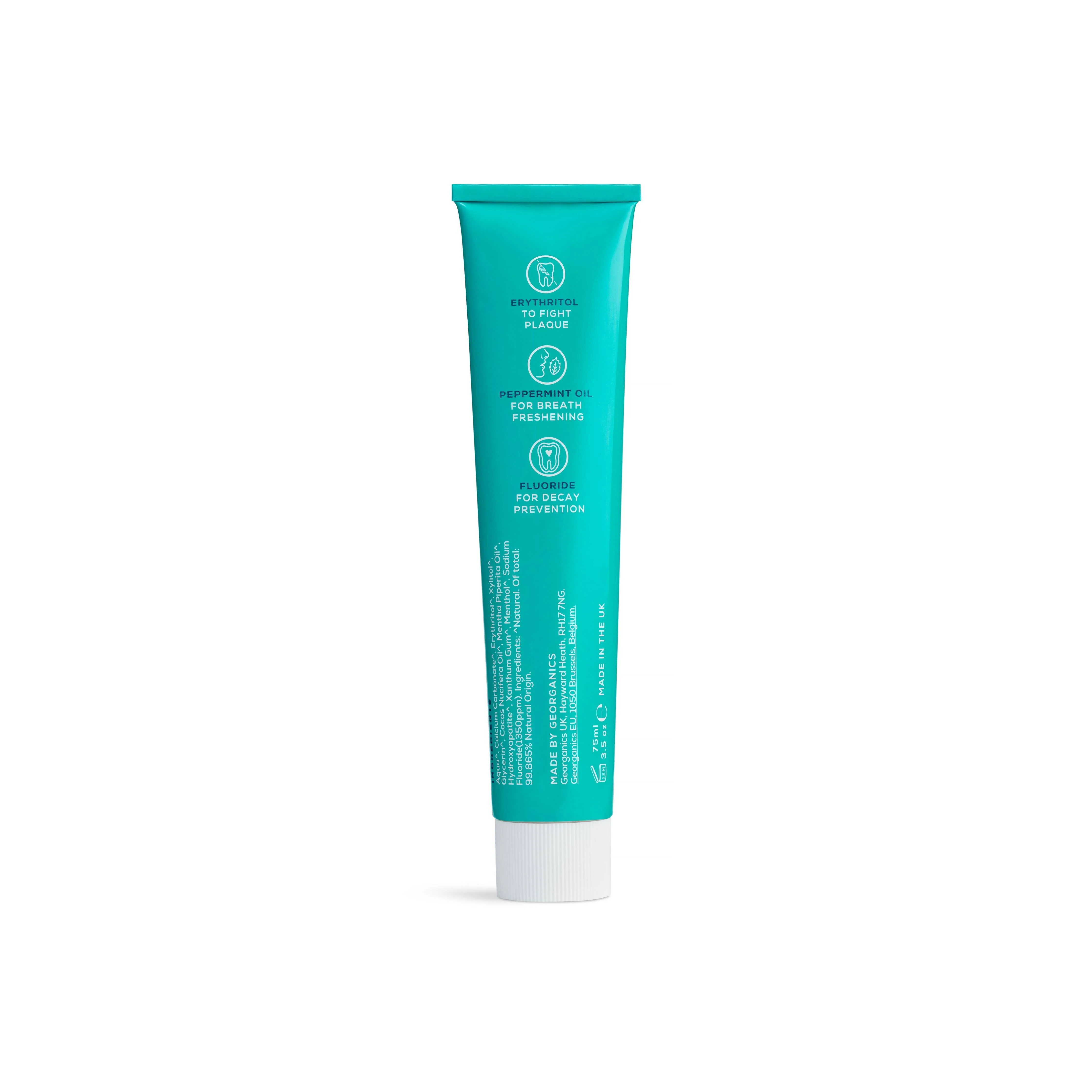 Georganics Next Generation Toothpaste with Hydroxyapatite – Fresh Mint - Image 4