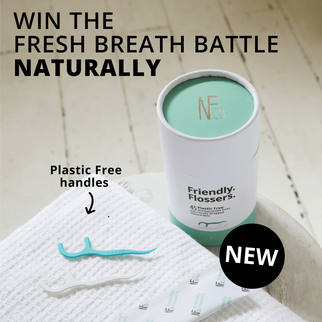 Biodegradable Dental Floss Picks | 45 Pack - Image 3
