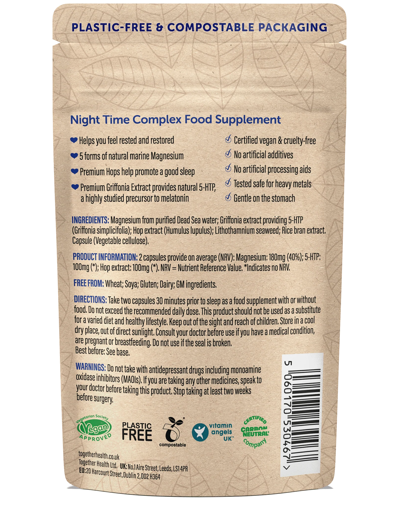 Night Time – Magnesium & Herbal Sleeping Aid - Image 2