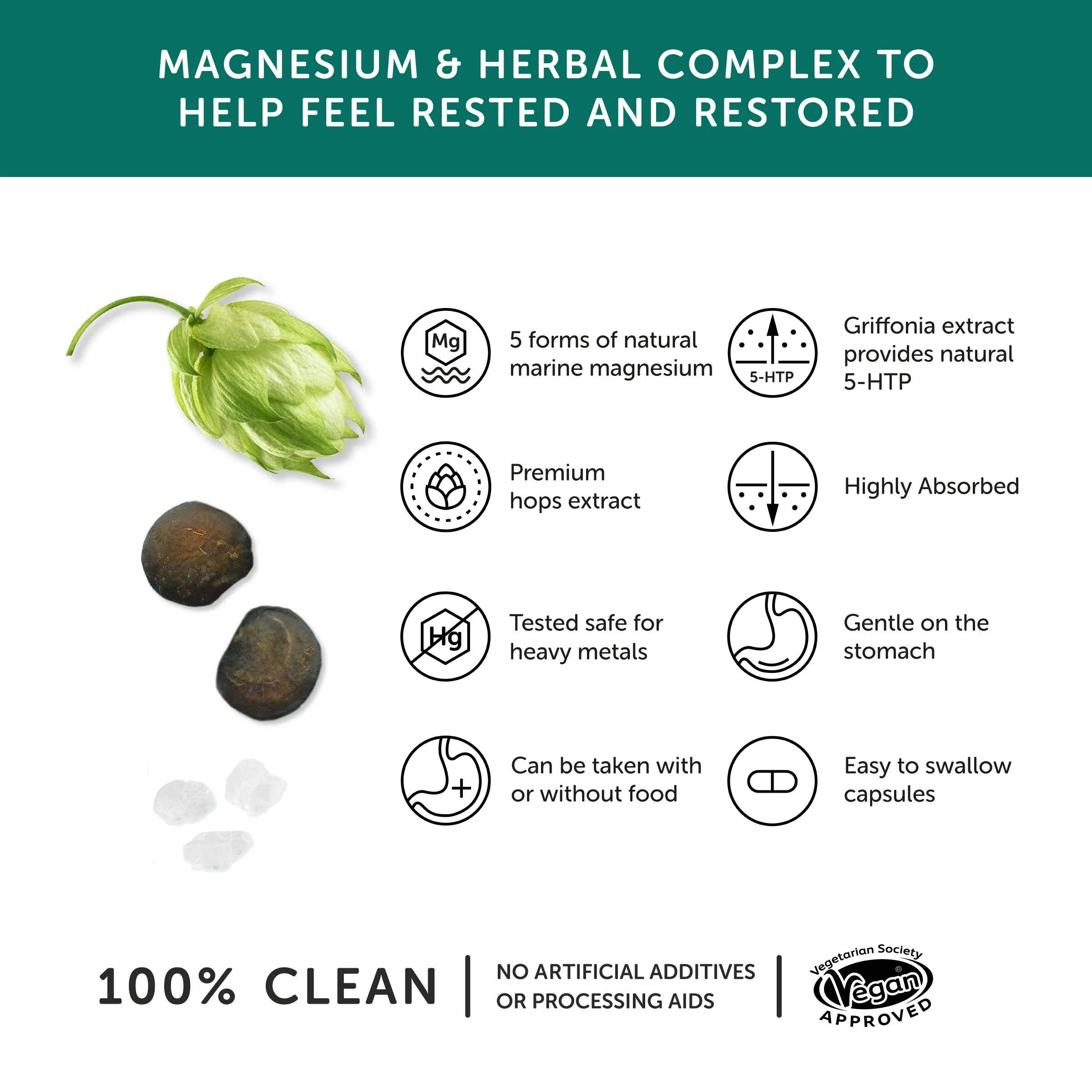 Night Time – Magnesium & Herbal Sleeping Aid - Image 3