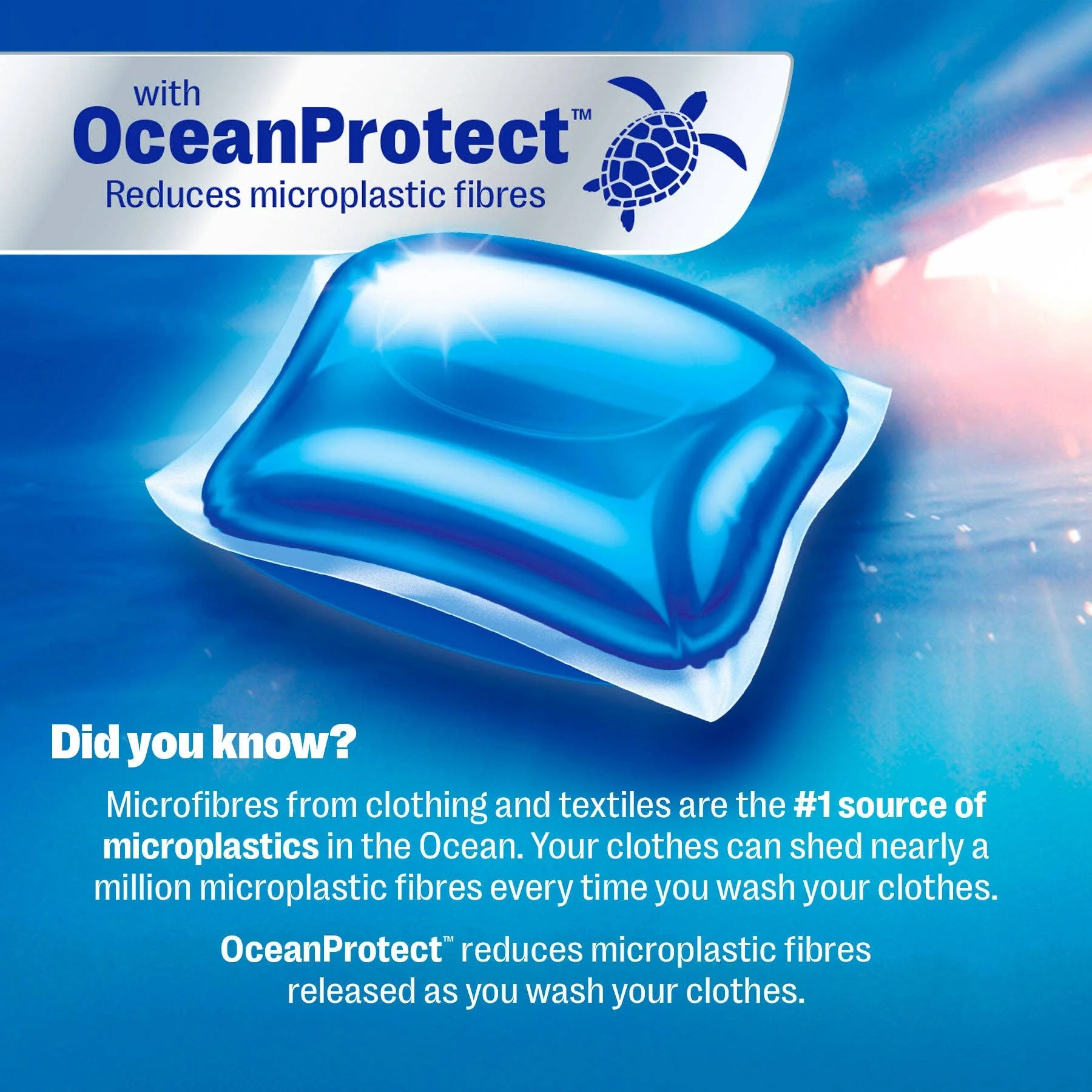 OceanSaver Plastic-Free Laundry Detergent Capsules (30 Wash) - Image 4