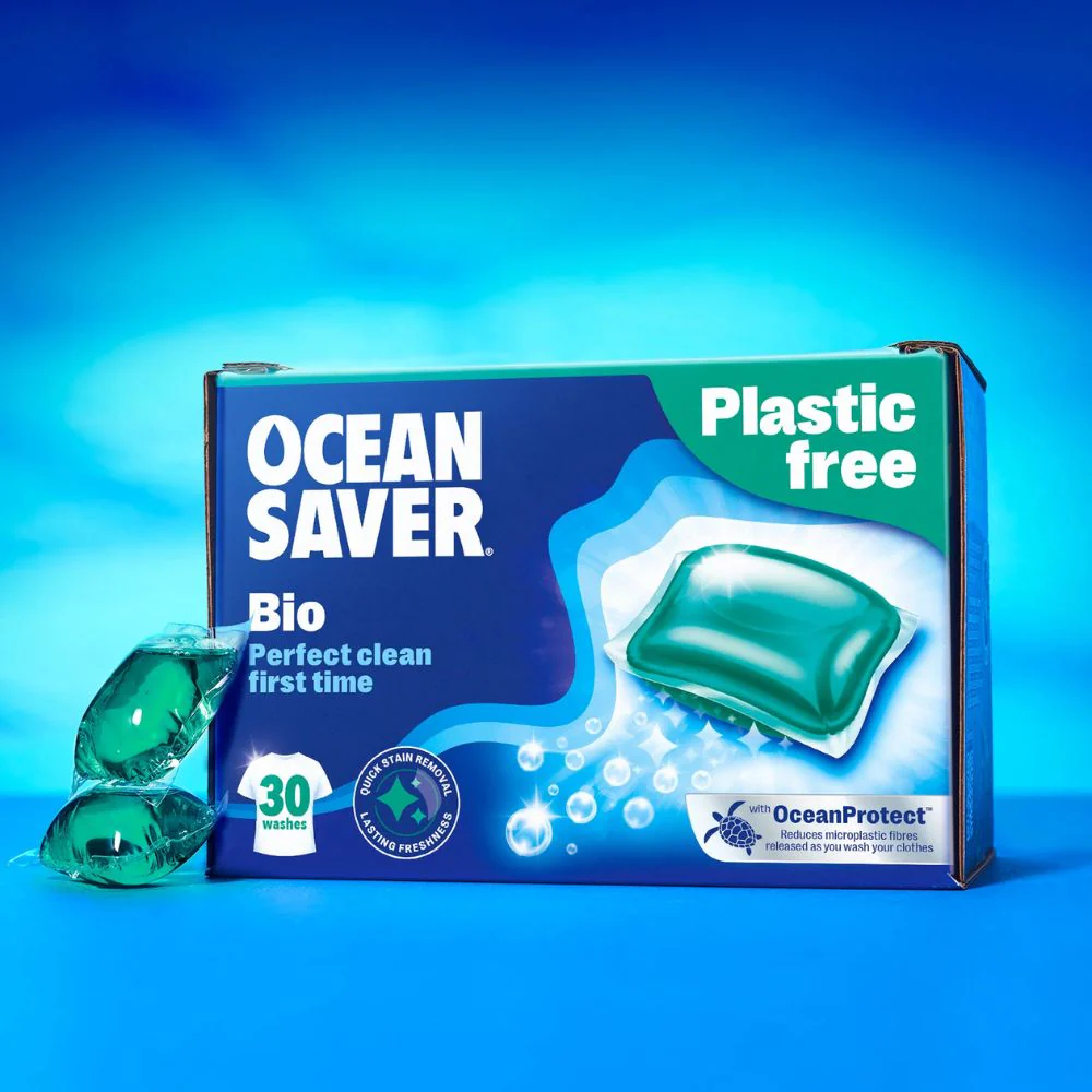 OceanSaver Plastic-Free Laundry Detergent Capsules (30 Wash) - Image 9