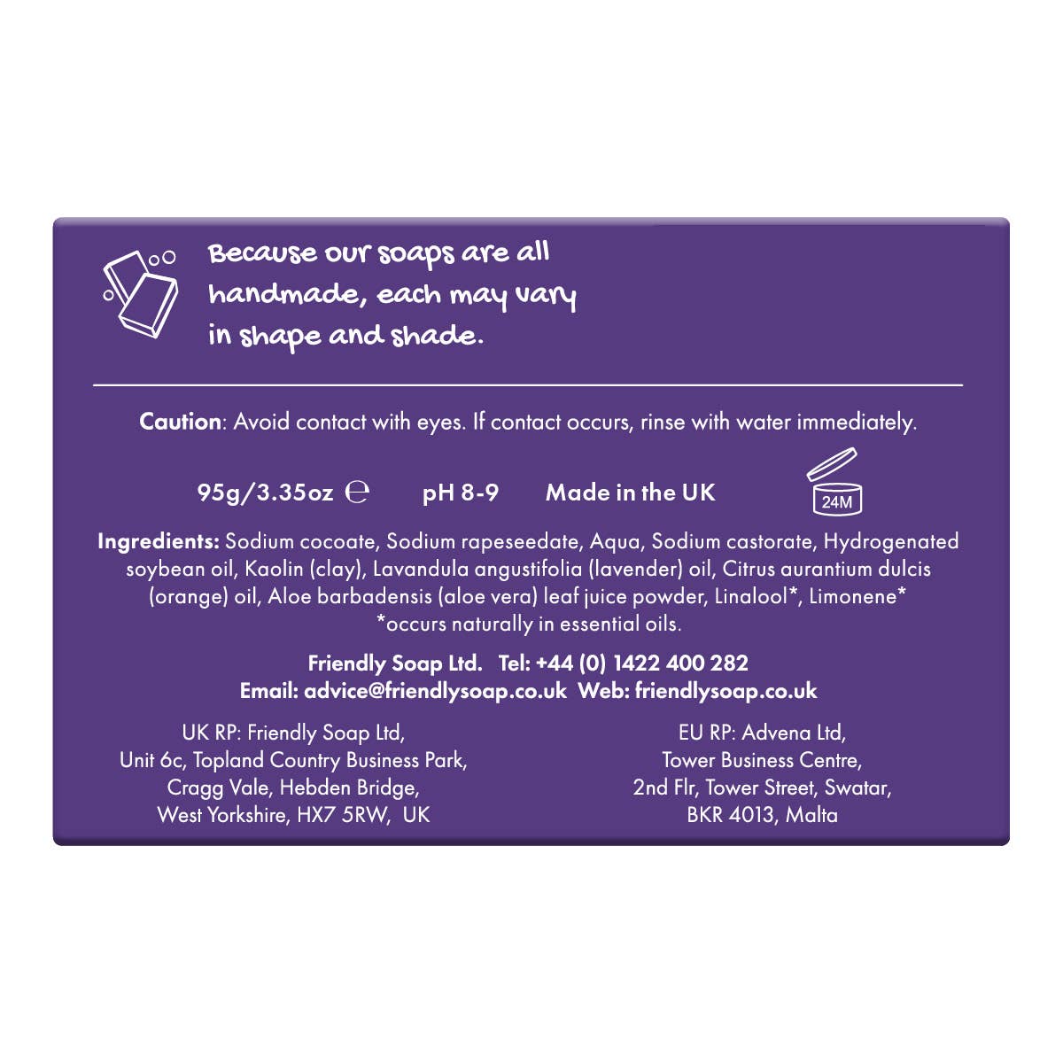 Shaving Soap Bar – Fragrance-Free or Orange & Lavender – Plastic-Free - Image 7